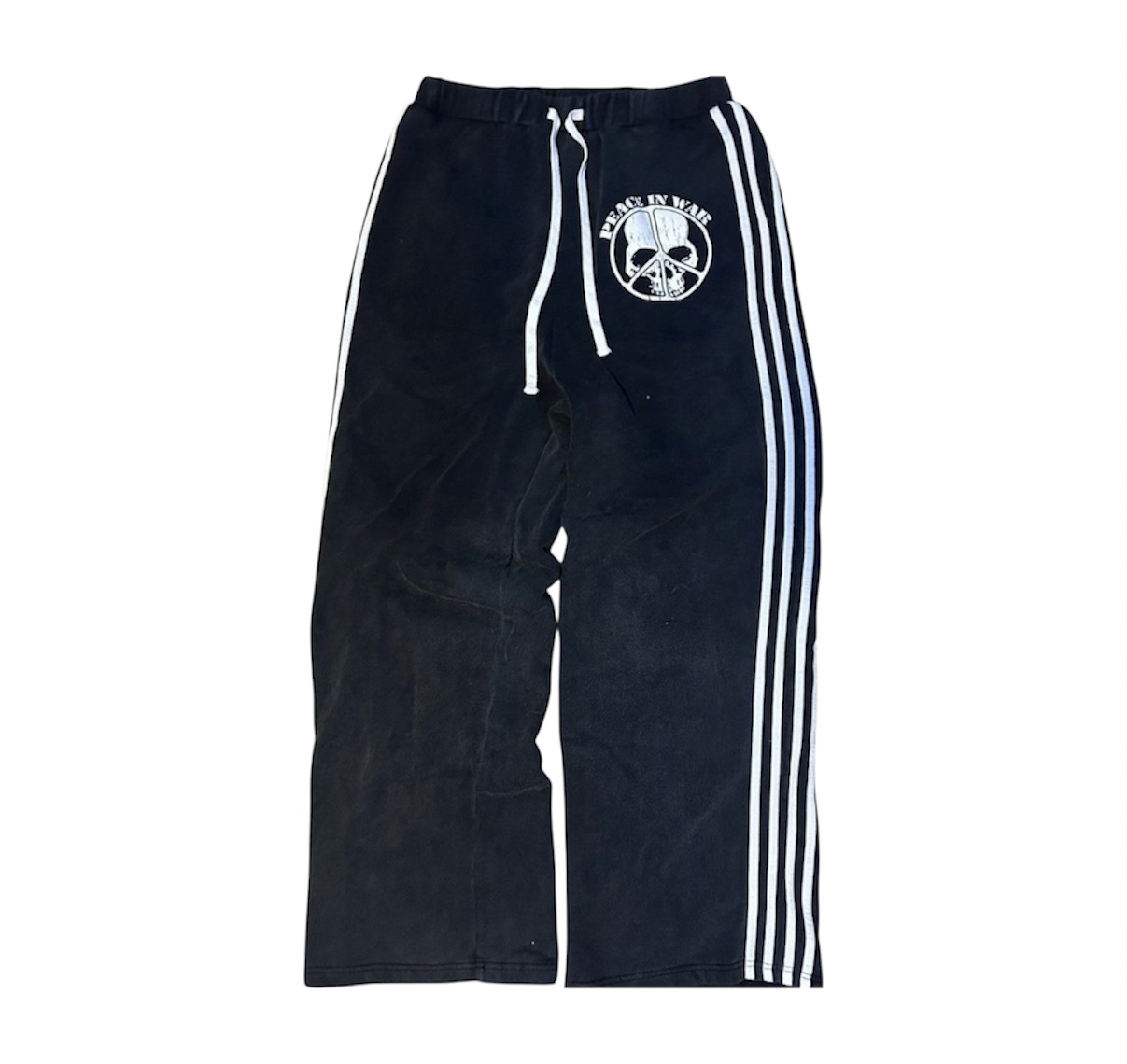 “Skull” Sweatpants (Black) — PeaceInWar