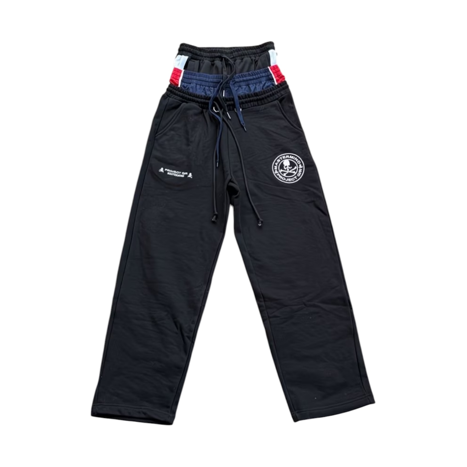 “3-Layered Track” Pants — Project G/R x Mastermind Japan