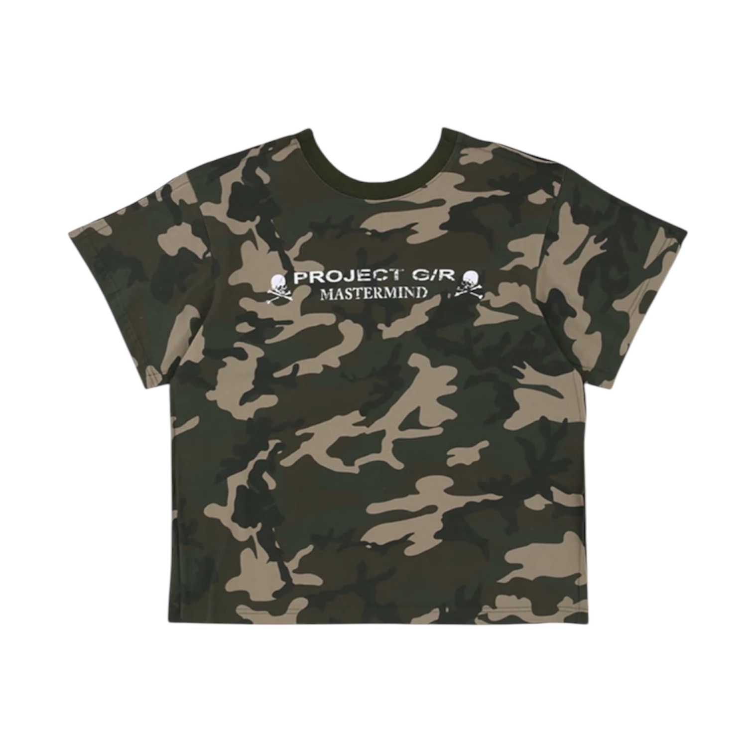 “Two-Faced Outseam” Tee — Project G/R x Mastermind Japan
