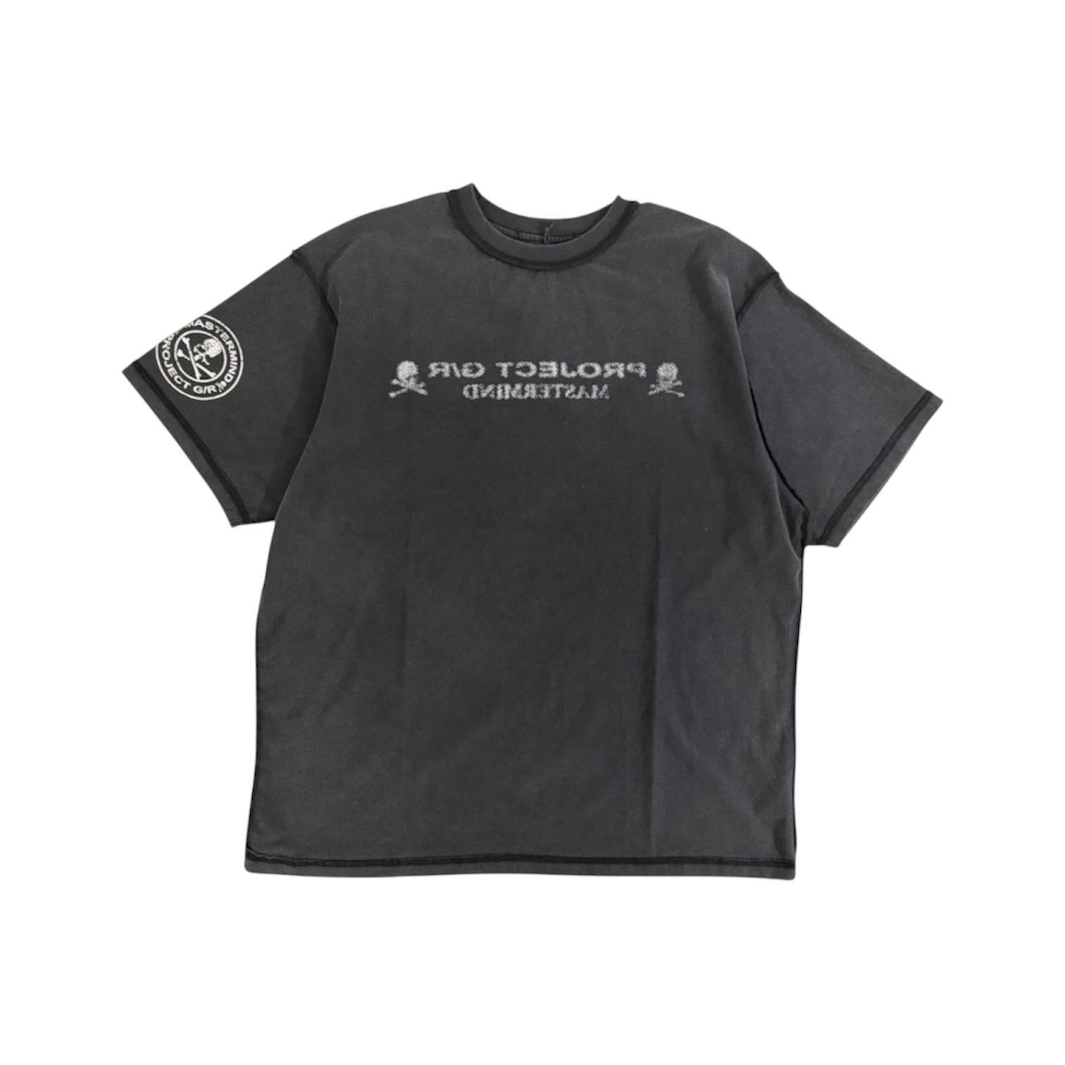 “ Two Faced Outseam” Tee — Project G/R x Mastermind Japan