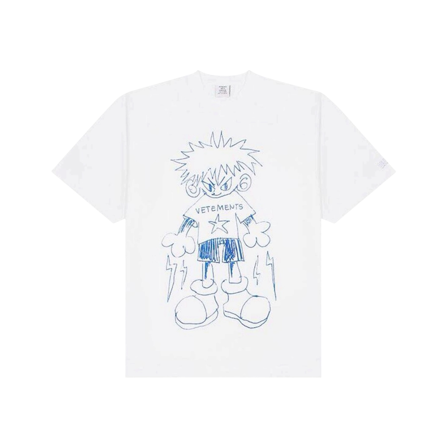 “Drawing print” Tee — Vetements