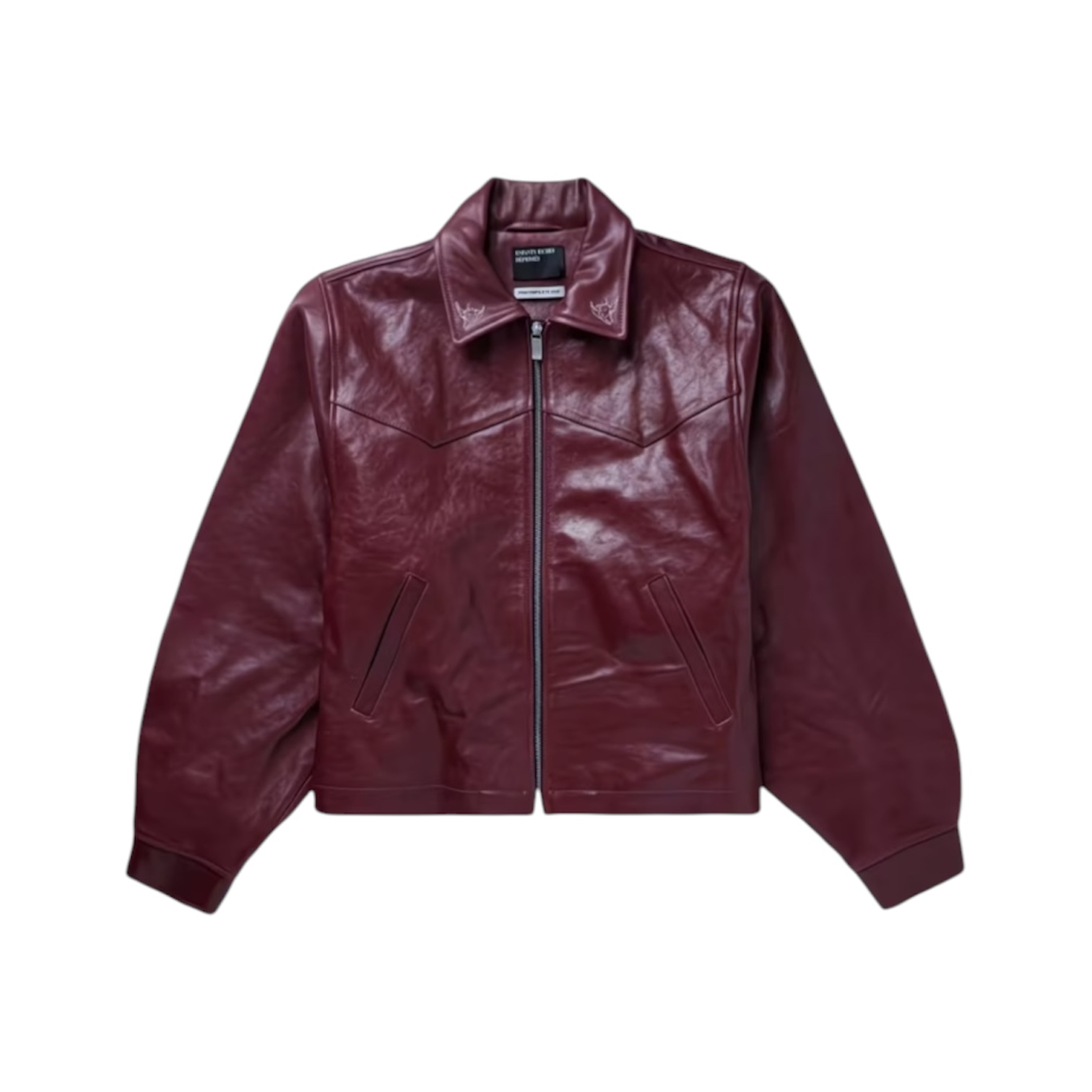 “Principe De L'Amour” Jacket (Burgundy) — Enfants Riches Déprimés