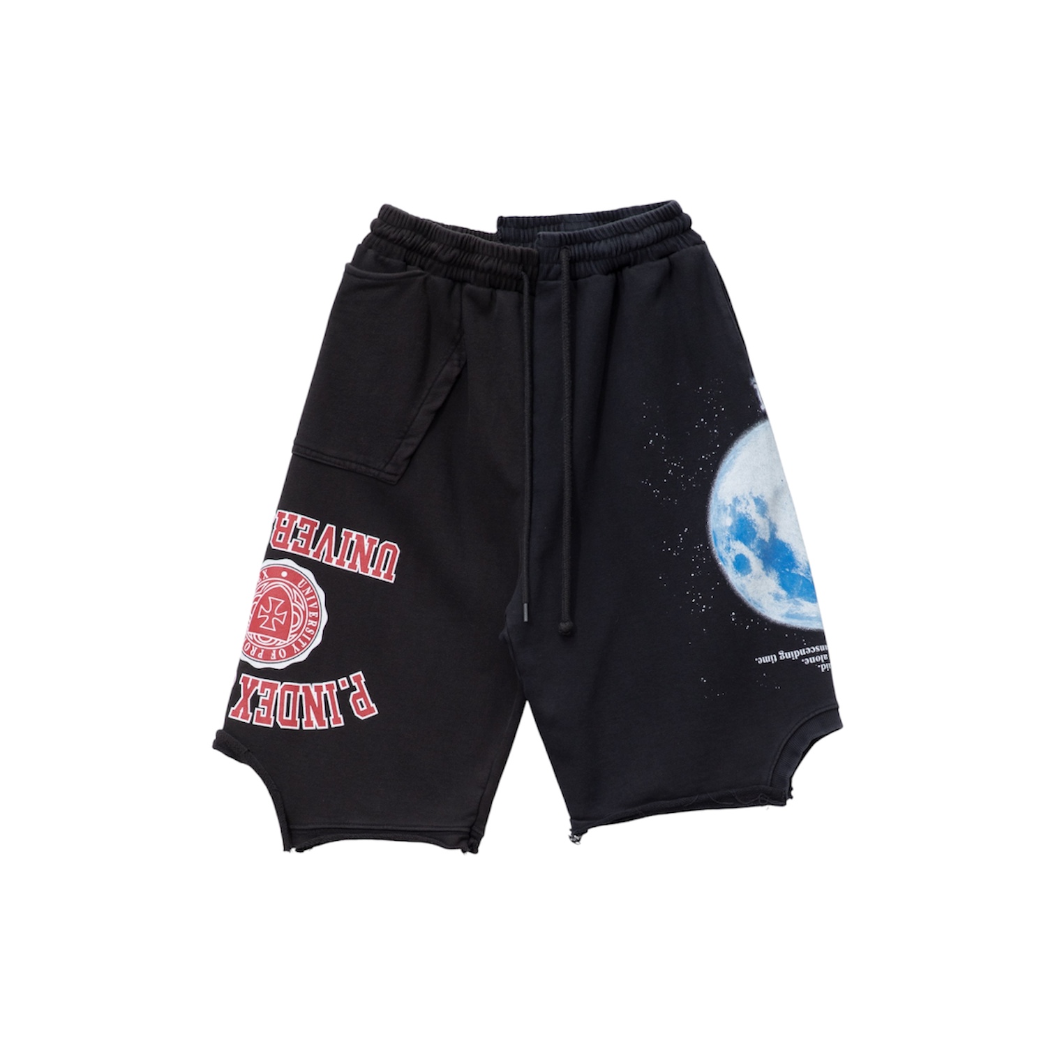 “Reconstructed” Shorts (Black) — Protocol Index
