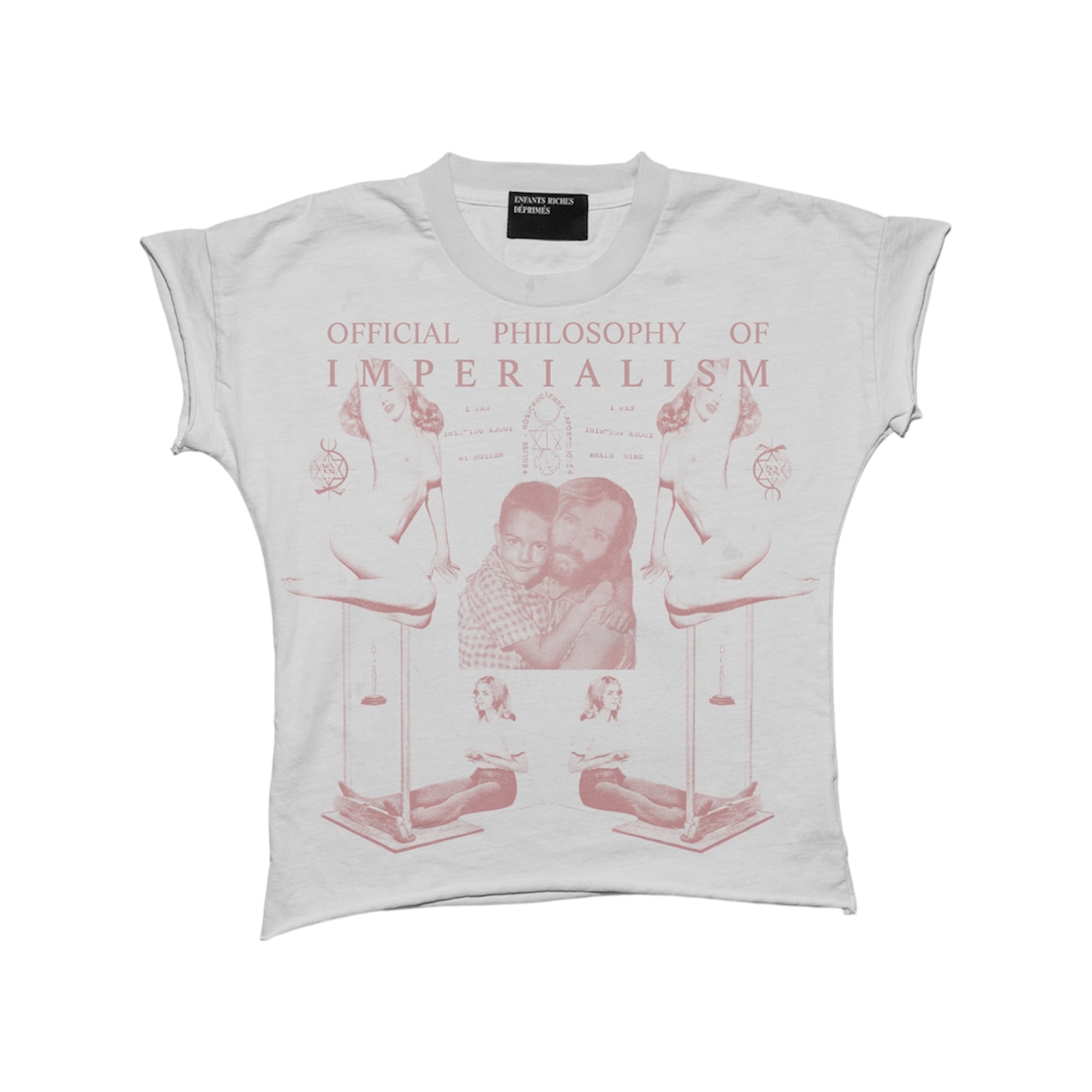 “Philosophy of Imperialism Shrunken” Tee — Enfants Riches Déprimés