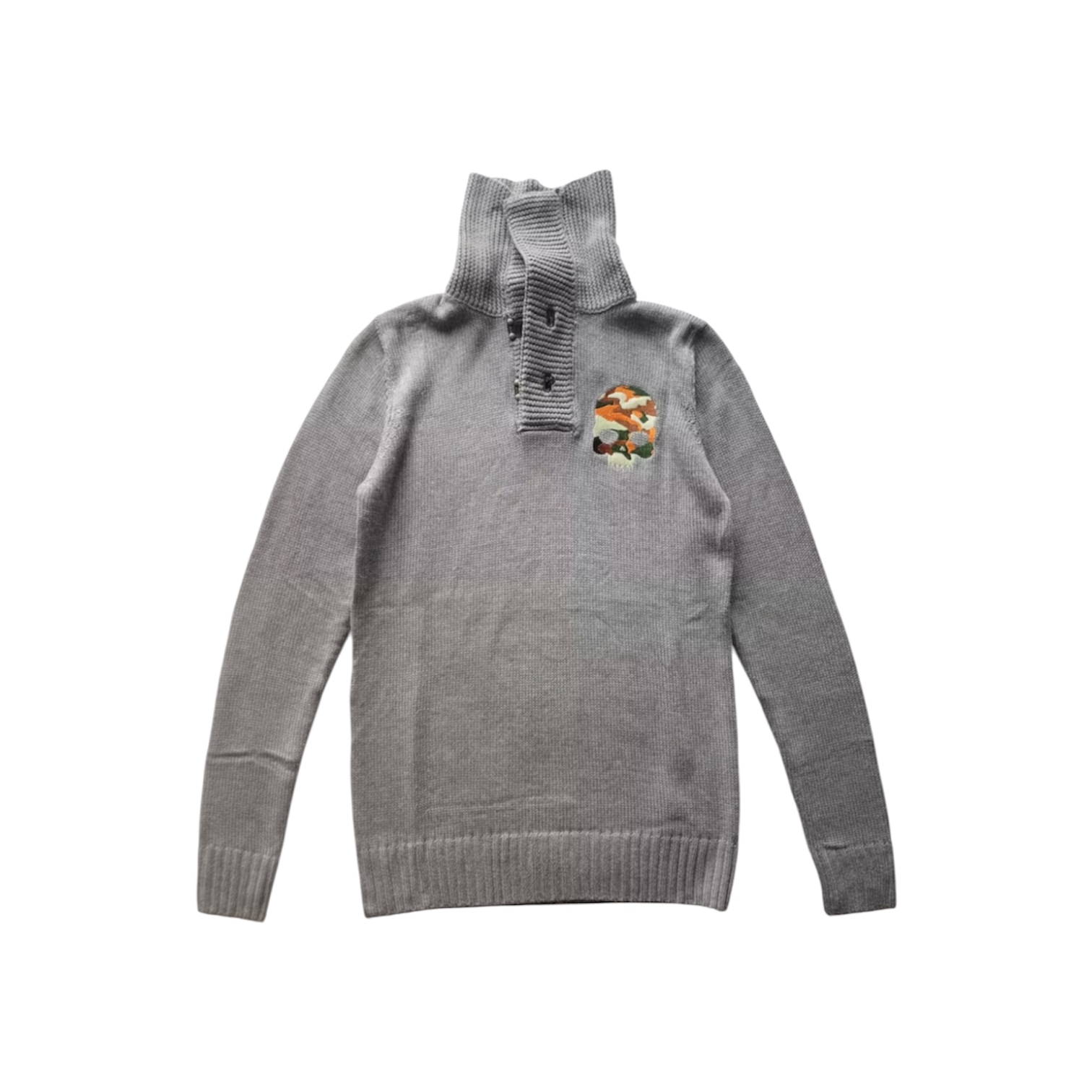 “Donkey Collar Skull” Sweater — Hydrogen
