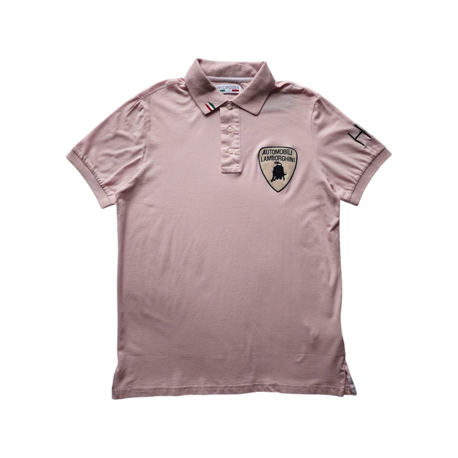“Automobili Lamborghini Special Edition” Polo Tee (Pink) — Hydrogen