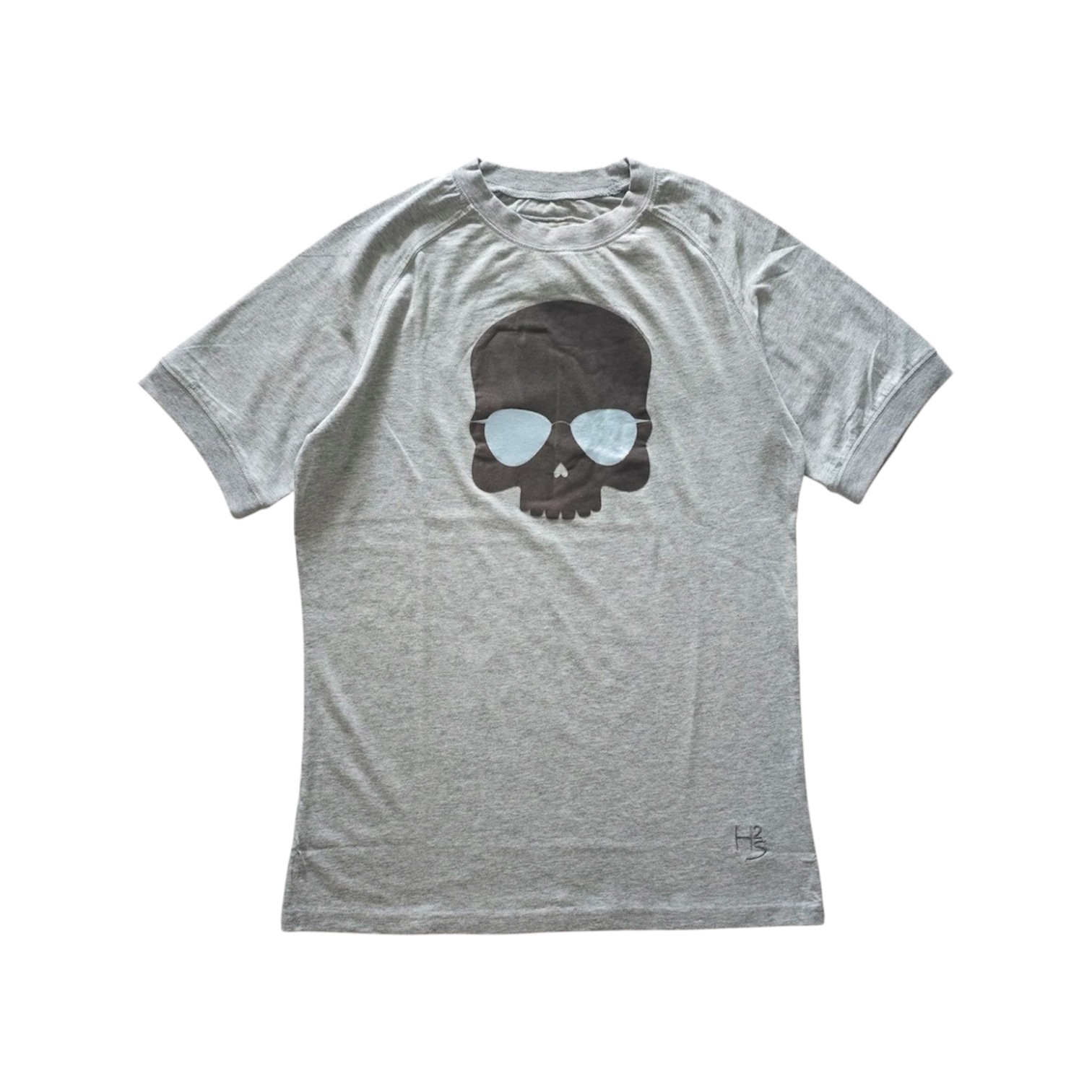 “Aviator Skull” Tee — Hydrogen