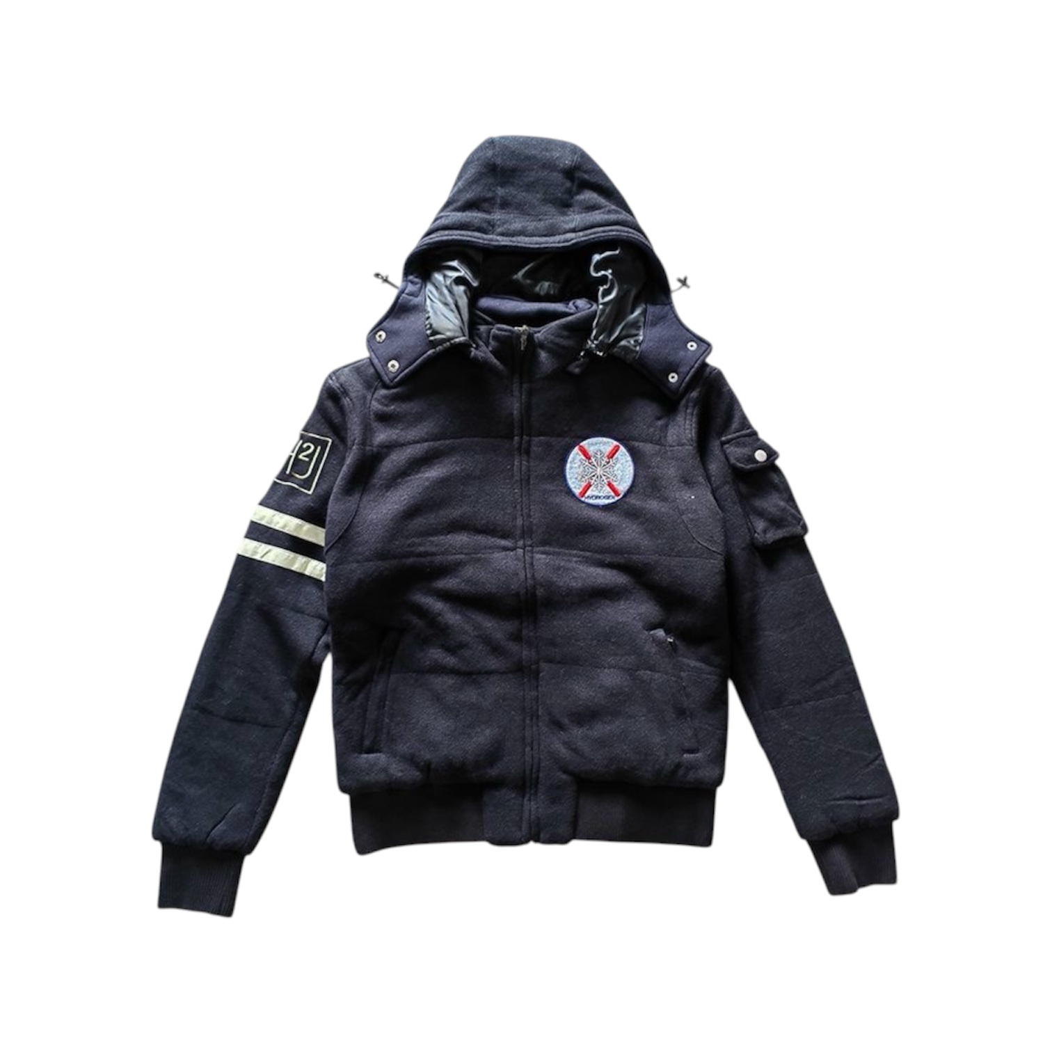 “Garage” Zip Hoodie — Hydrogen