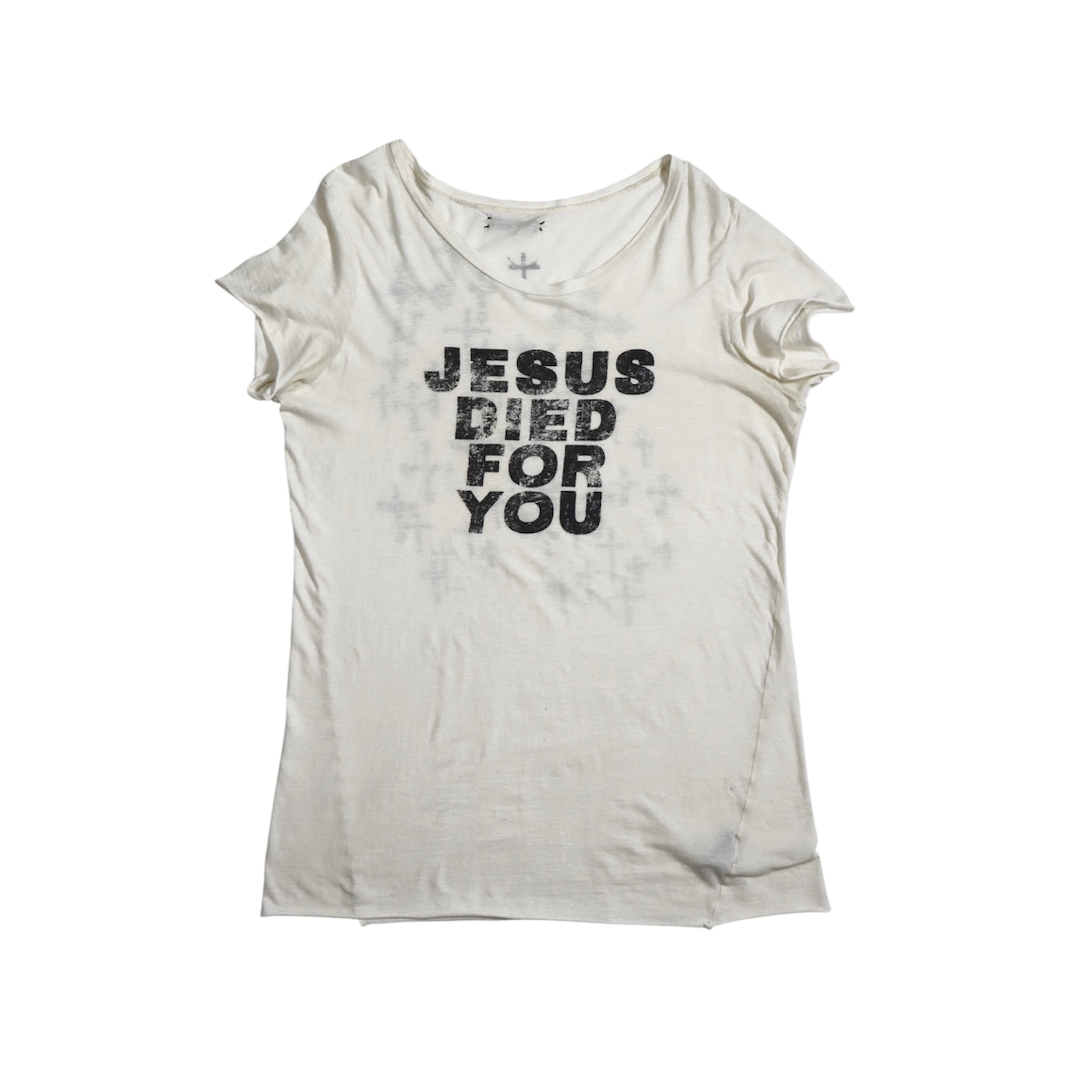 “Crosses + Jesus Died For You” Tee — If Six Was Nine