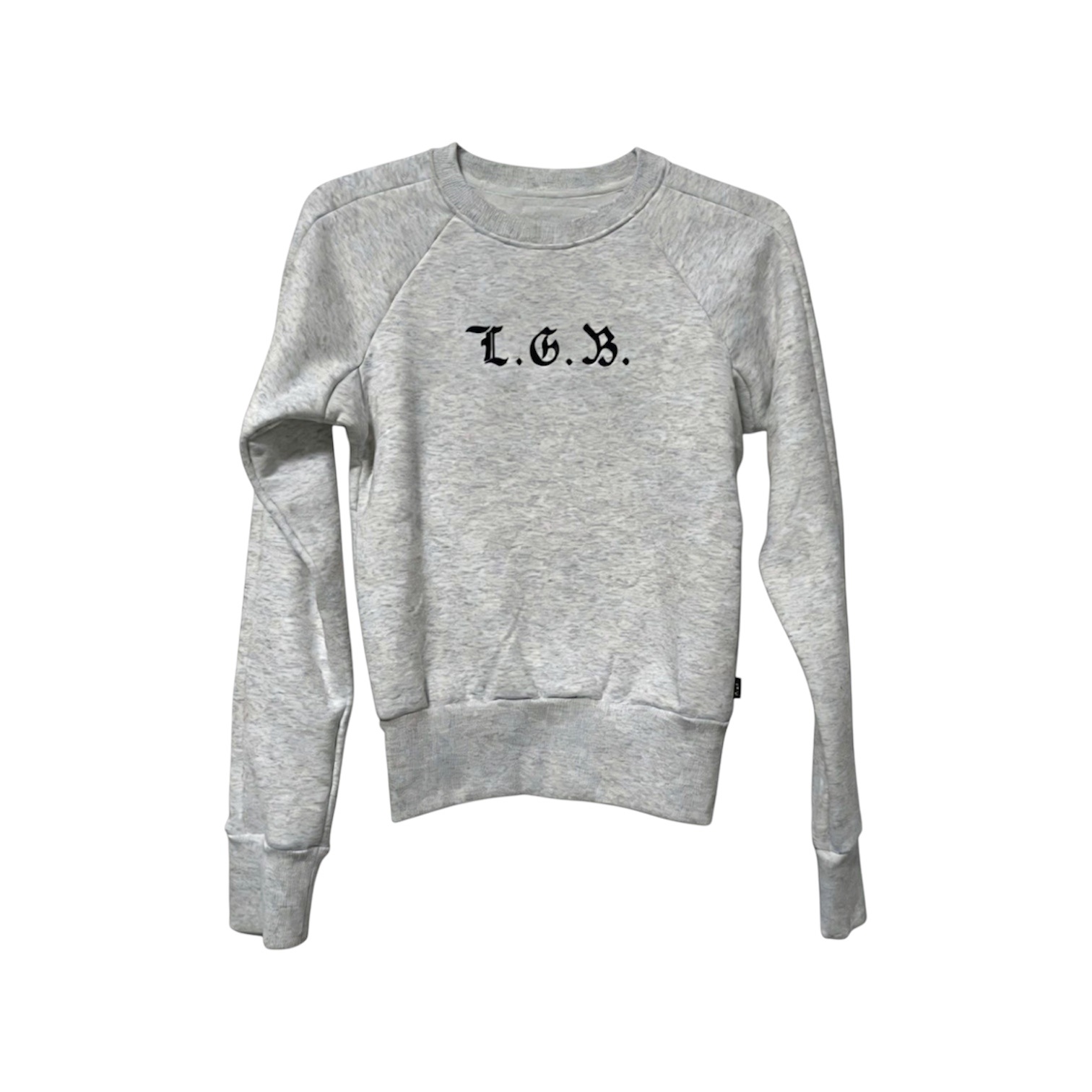 “Gothic Logo Grey” Sweatshirt — Le Grand Bleu