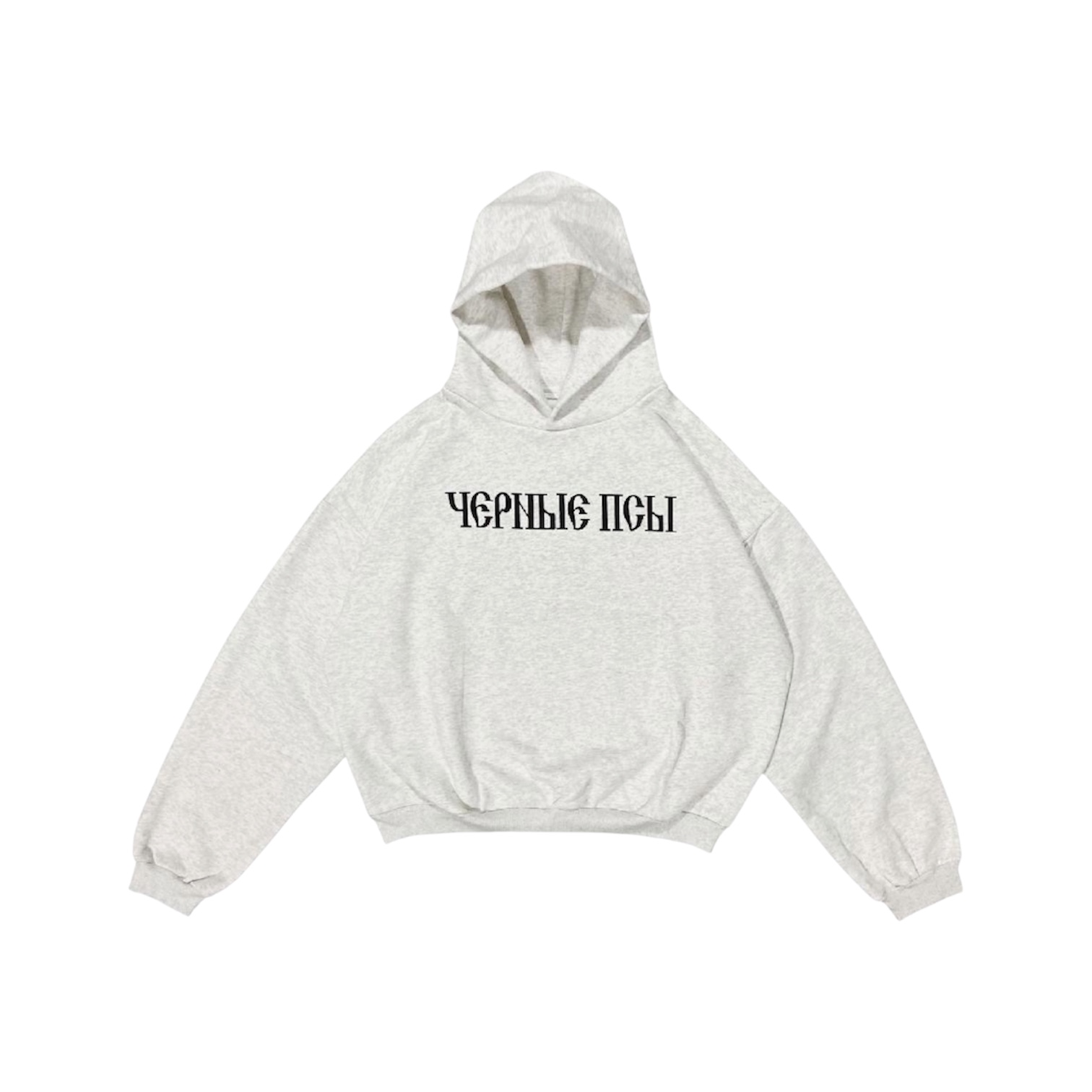 "Black Dogs" Hoodie (Grey) — YEEZY x Gosha Rubchinskiy