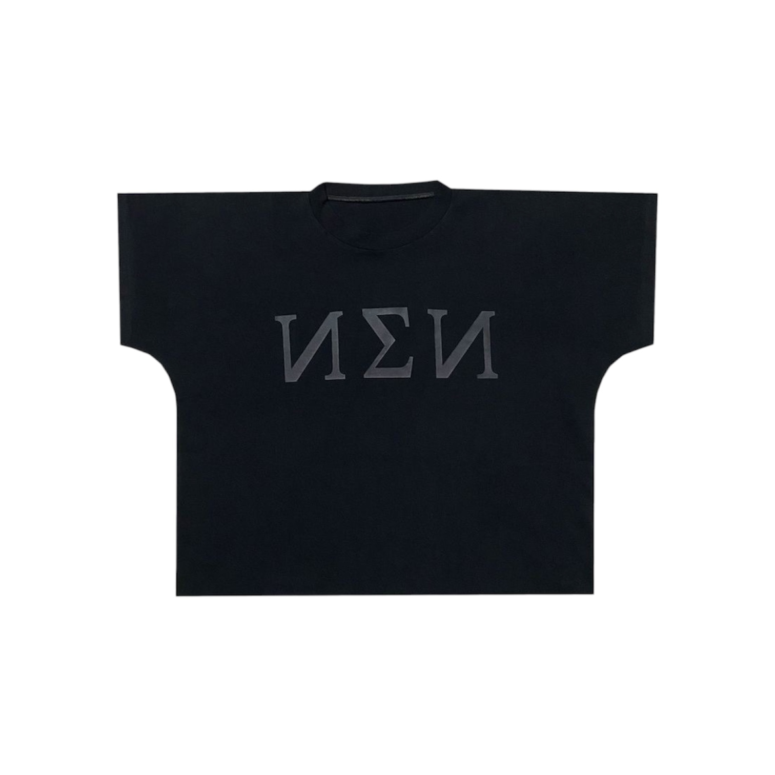 “Cyrillic” Tee (Black) — YEEZY x Gosha Rubchinskiy