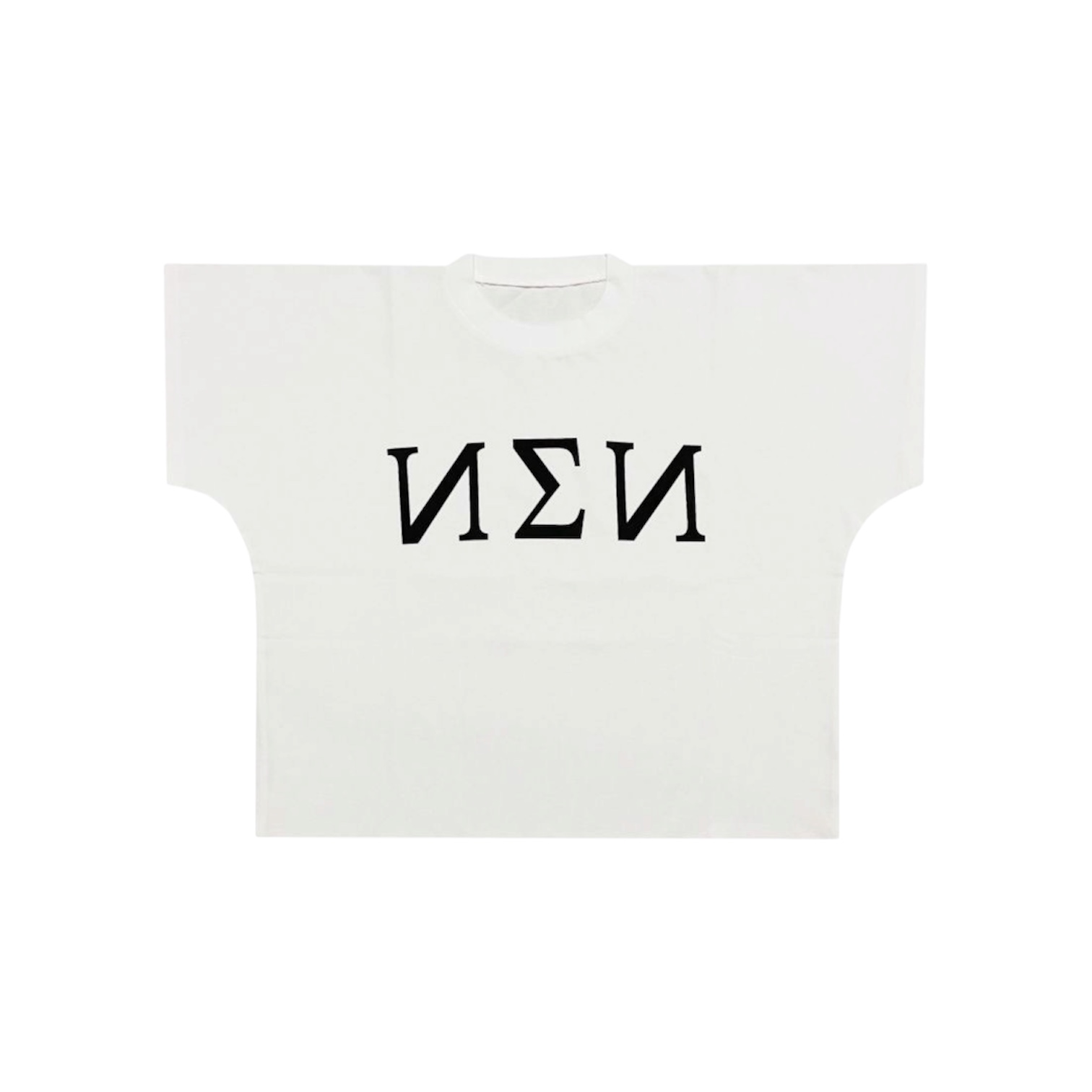 “Cyrillic” Tee (White) — YEEZY x Gosha Rubchinskiy