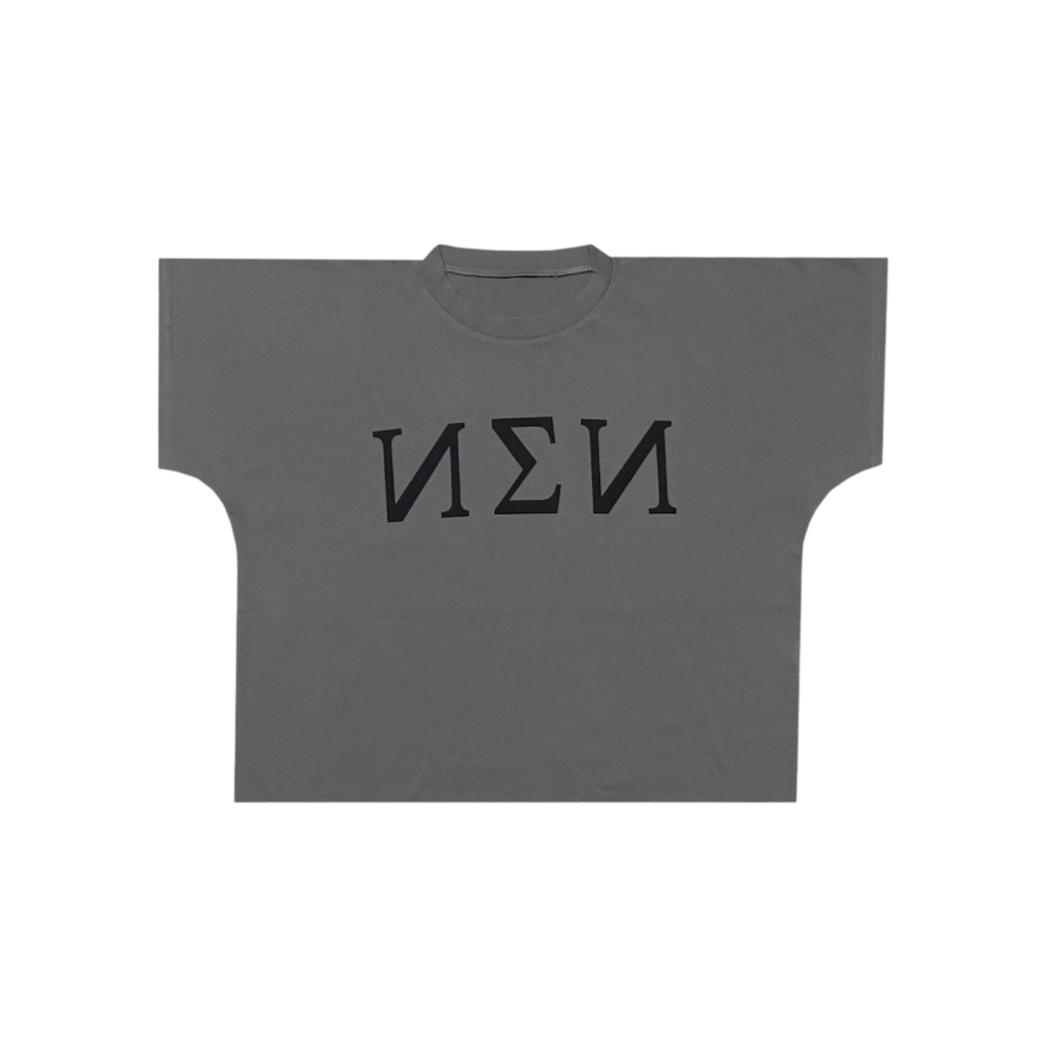 “Cyrillic” Tee (Dark Grey) — YEEZY x Gosha Rubchinskiy