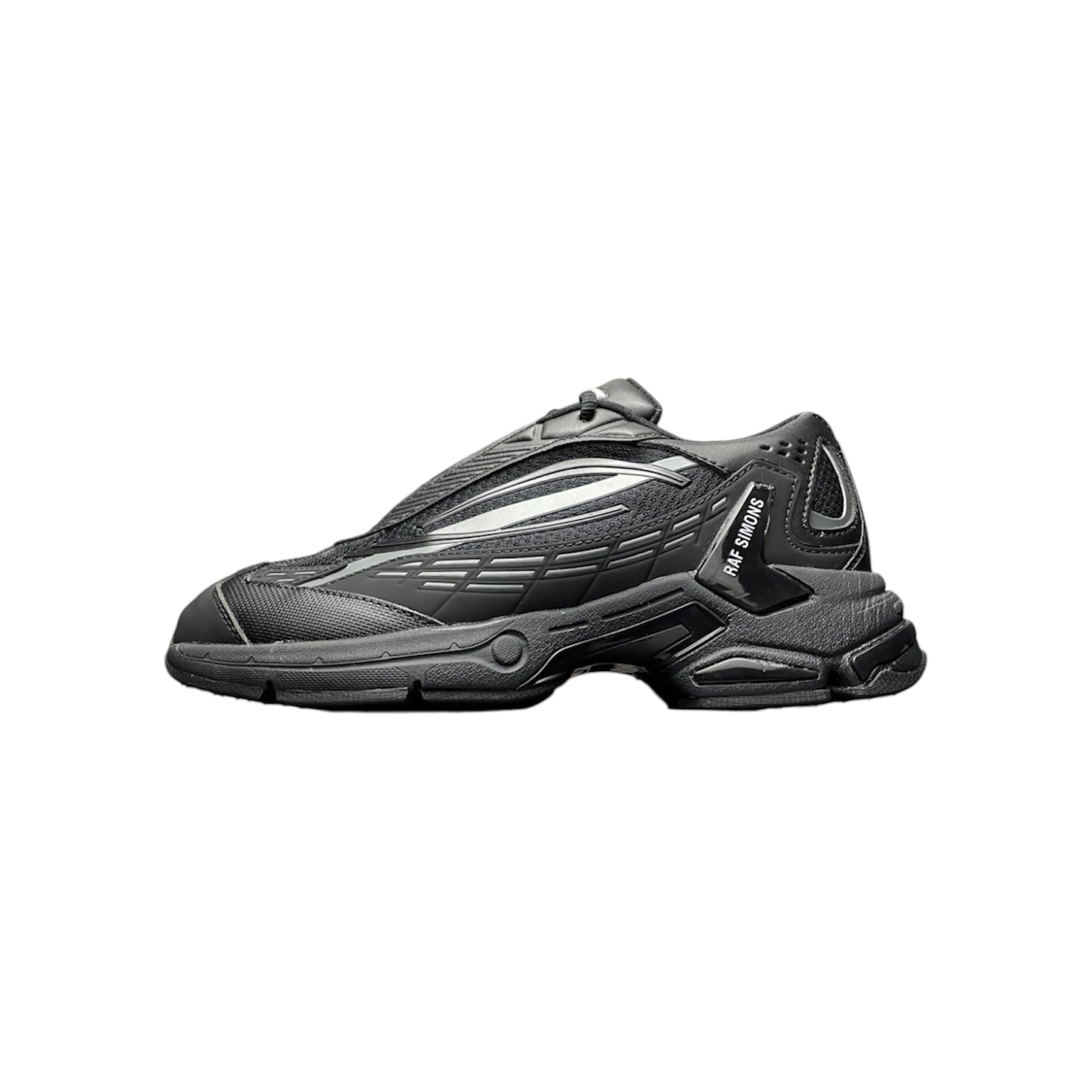 “Ultrasceptre” Sneakers (Black/White) — Raf Simons