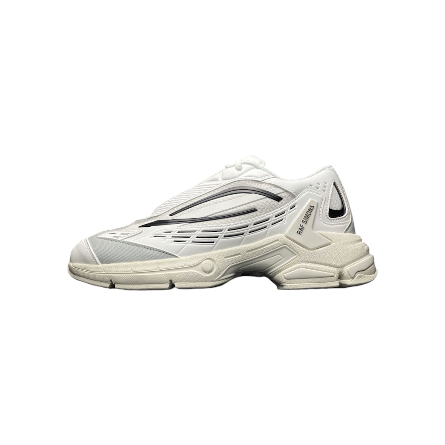“Ultrasceptre” Sneakers (White/Black) — Raf Simons