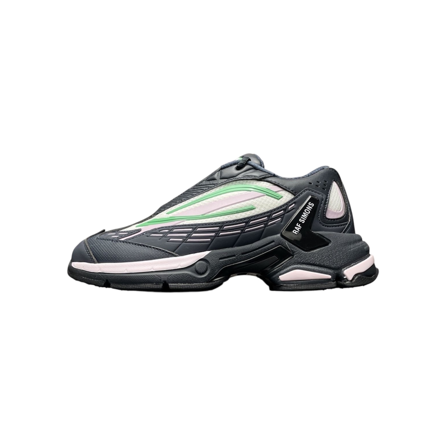 “Ultrasceptre” Sneakers (Dark Blue/Pink /Mint) — Raf Simons