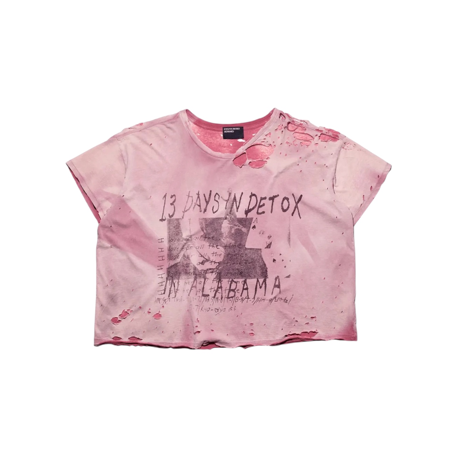 “13 Days in Detox” Tee — Enfants Riches Déprimés