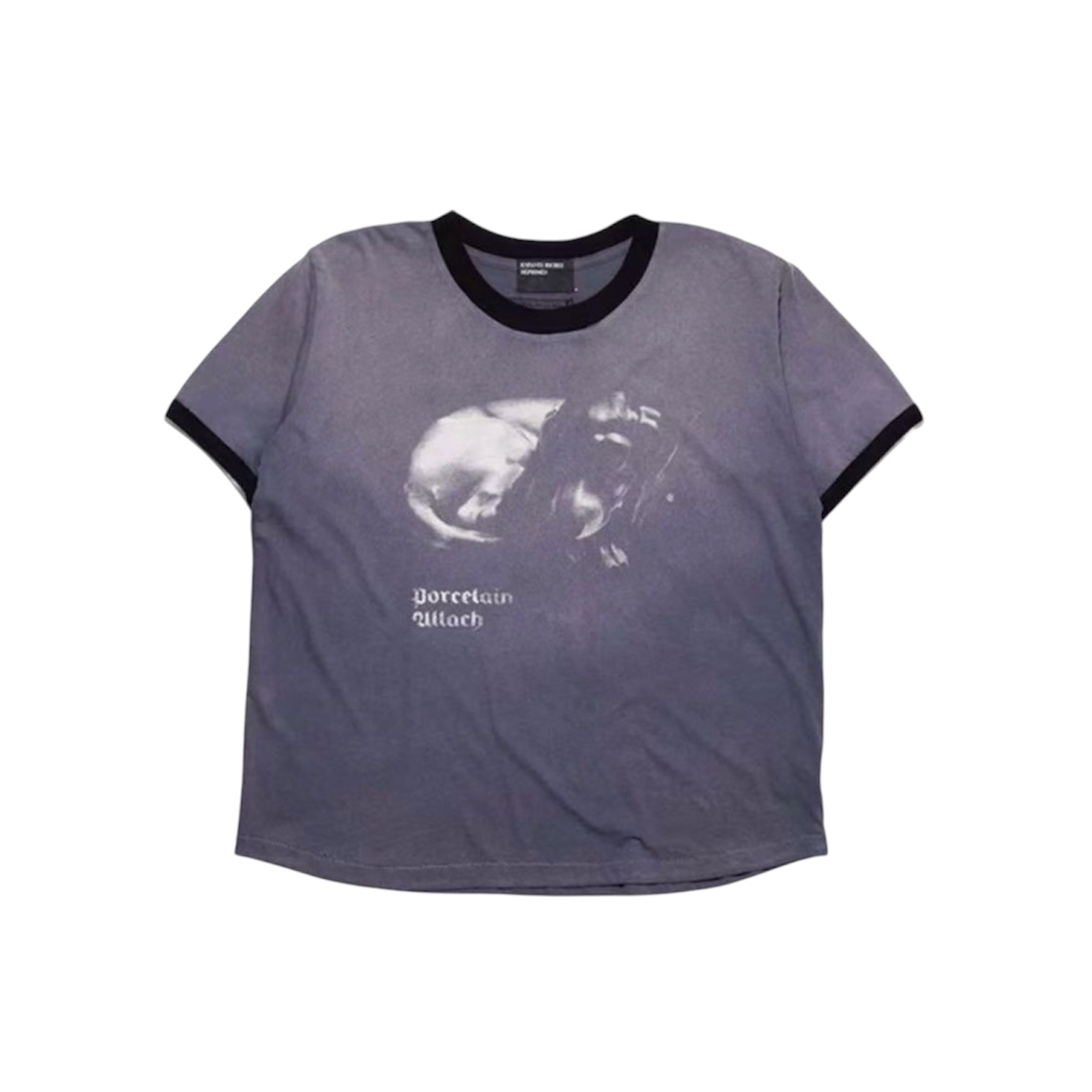 “Porcelain Dog Patch Ringer” Tee — Enfants Riches Déprimés