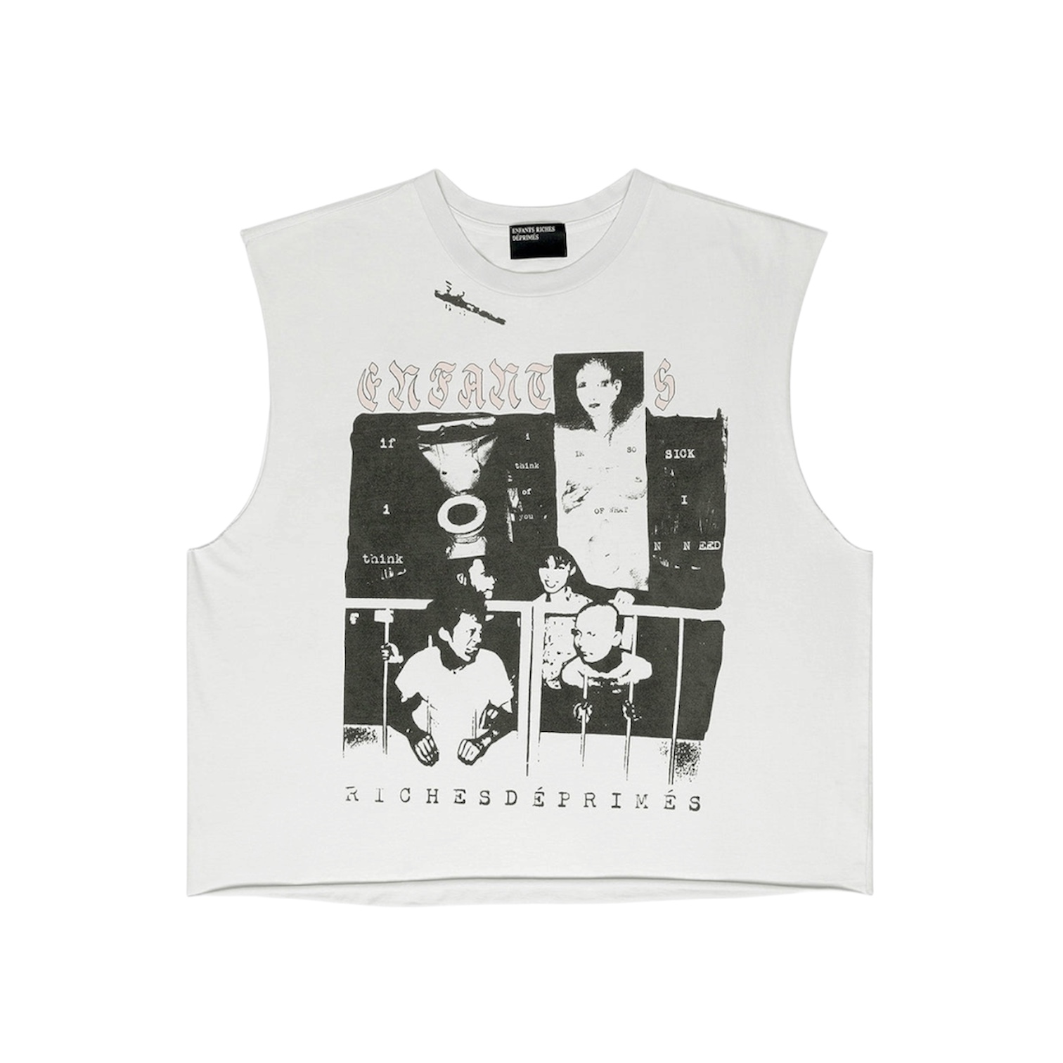 “Endless Blockades” Cut-Off Tee — Enfants Riches Déprimés
