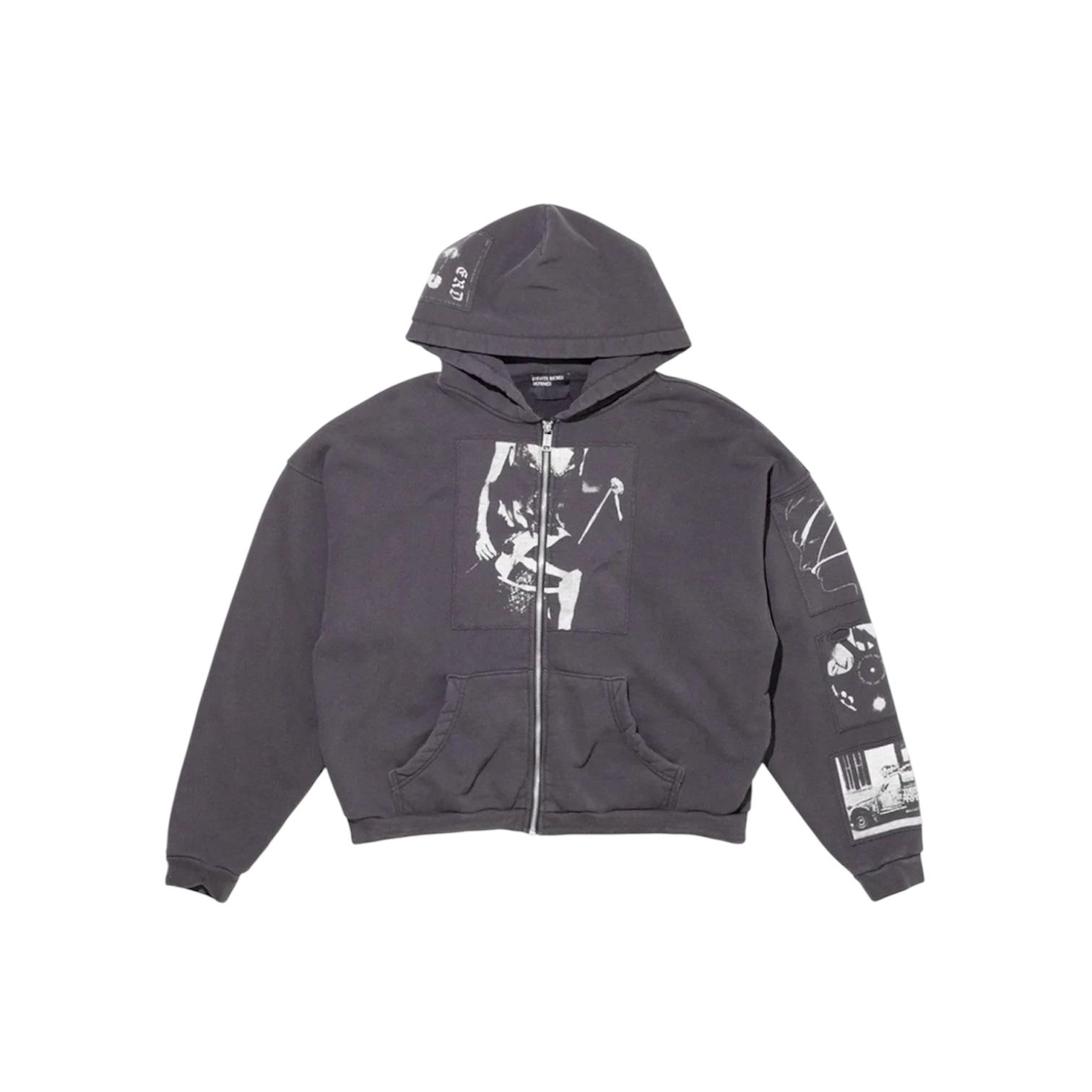 "Patch Work” Zip Hoodie — Enfants Riches Déprimés
