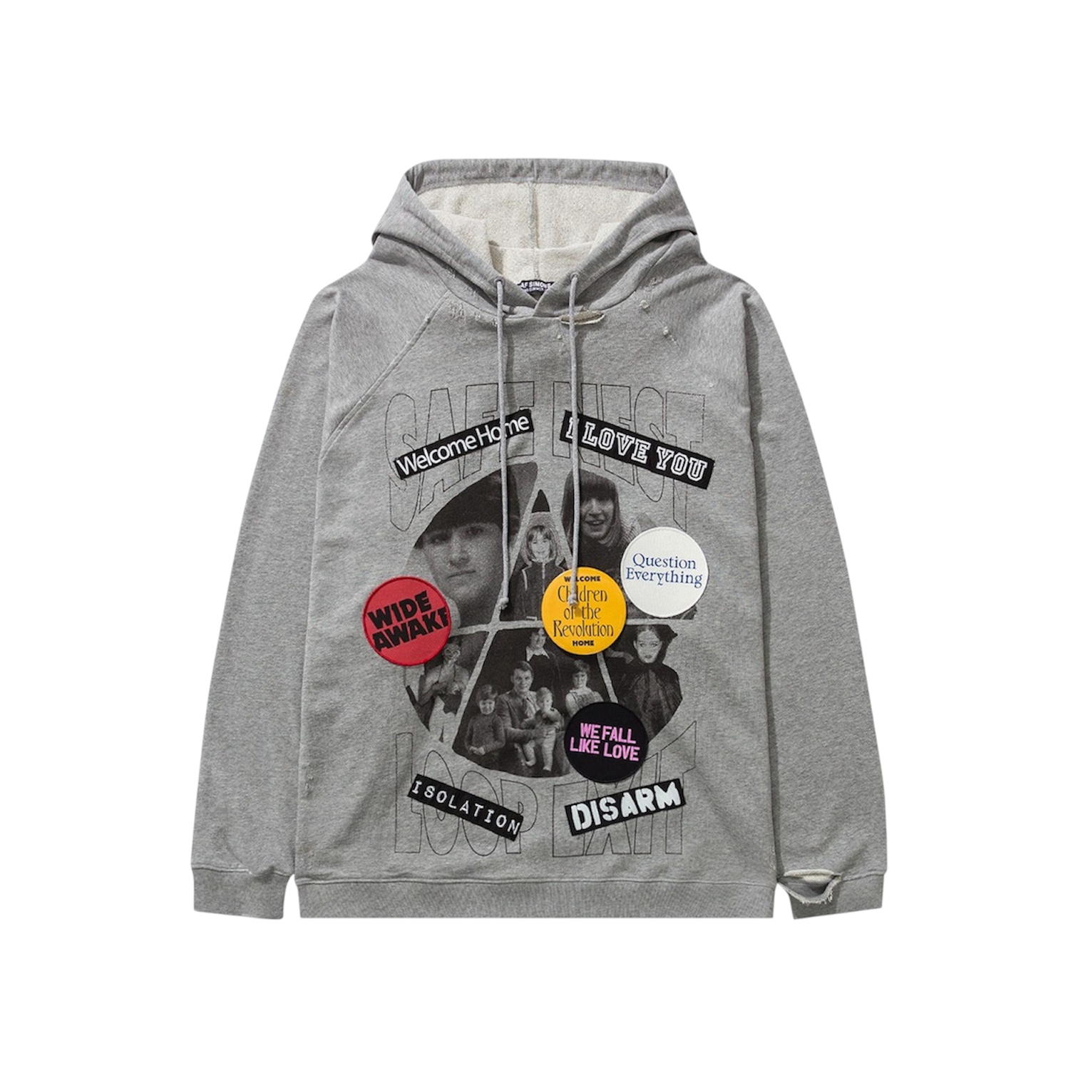 “Destroyed Welcome Home“ Hoodie — Raf Simons