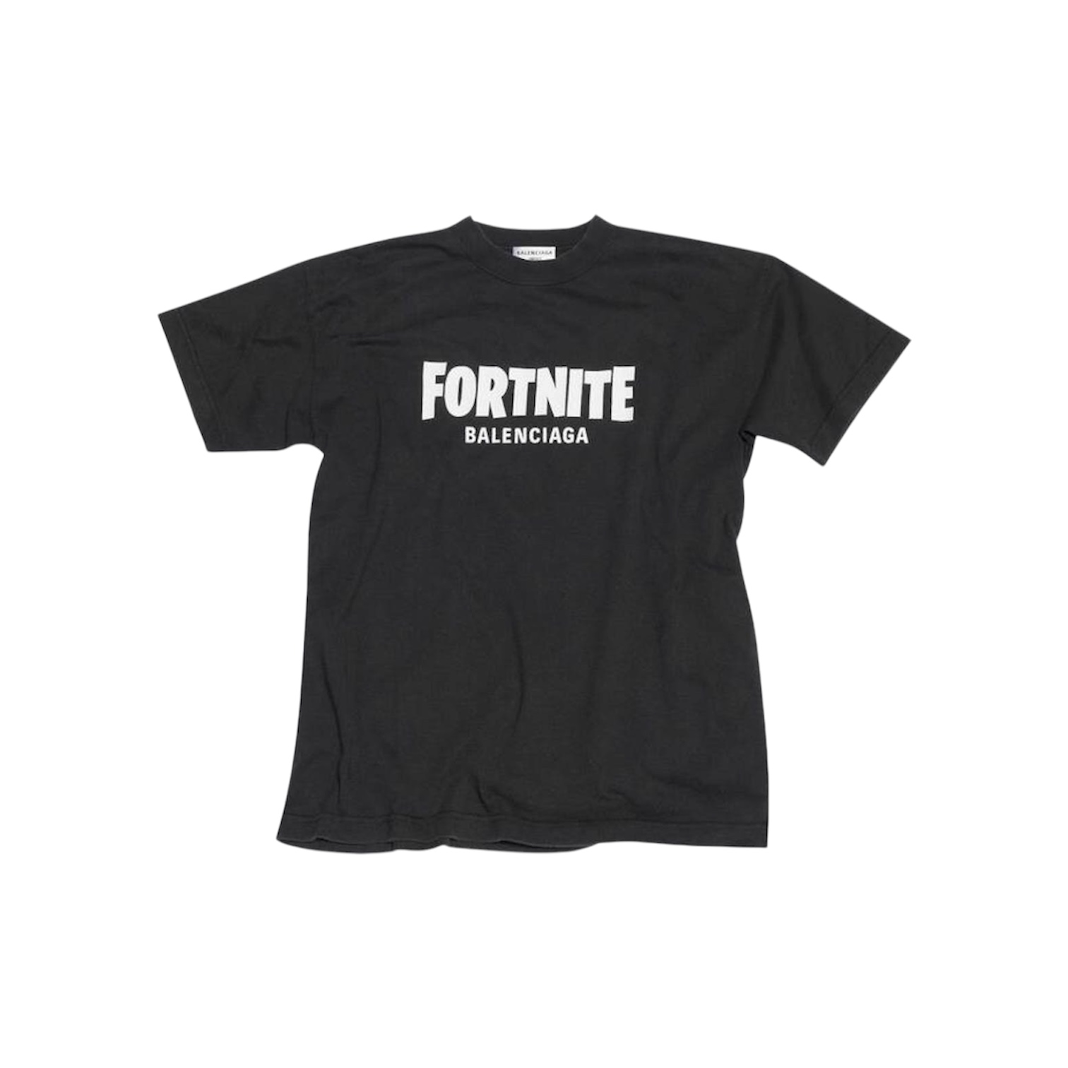 “Fortnite Medium Fit” Tee (Black) — Balenciaga