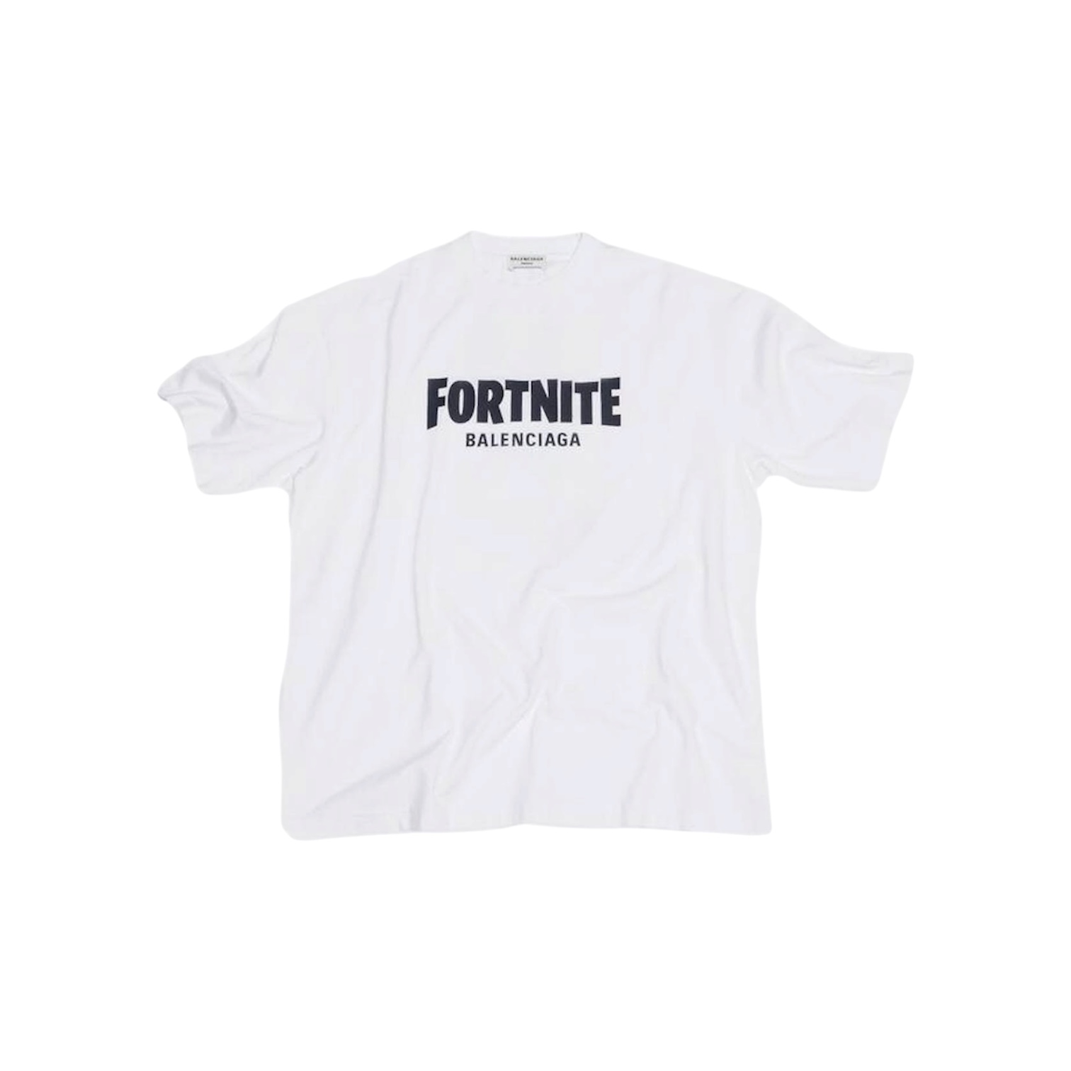 “Fortnite Medium Fit” Tee (White) — Balenciaga