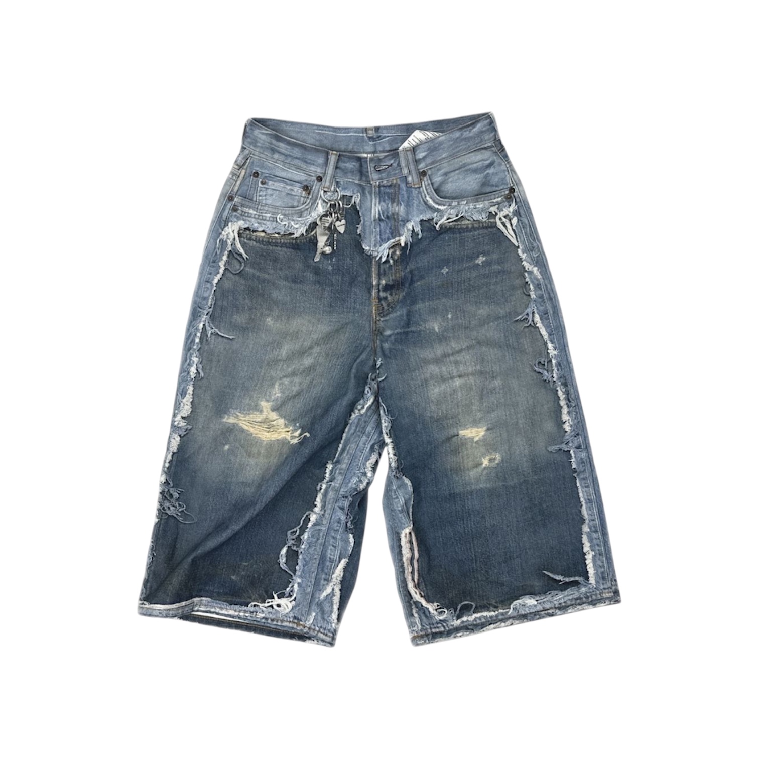 “1981 Trompe-L'œil” Denim Shorts — Acne Studios