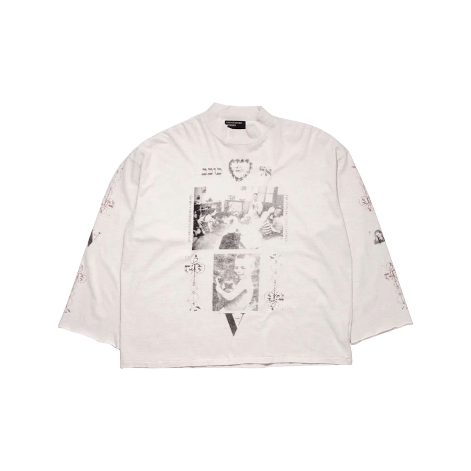 “Cherry Mock Neck” Longsleeve — Enfants Riches Déprimés