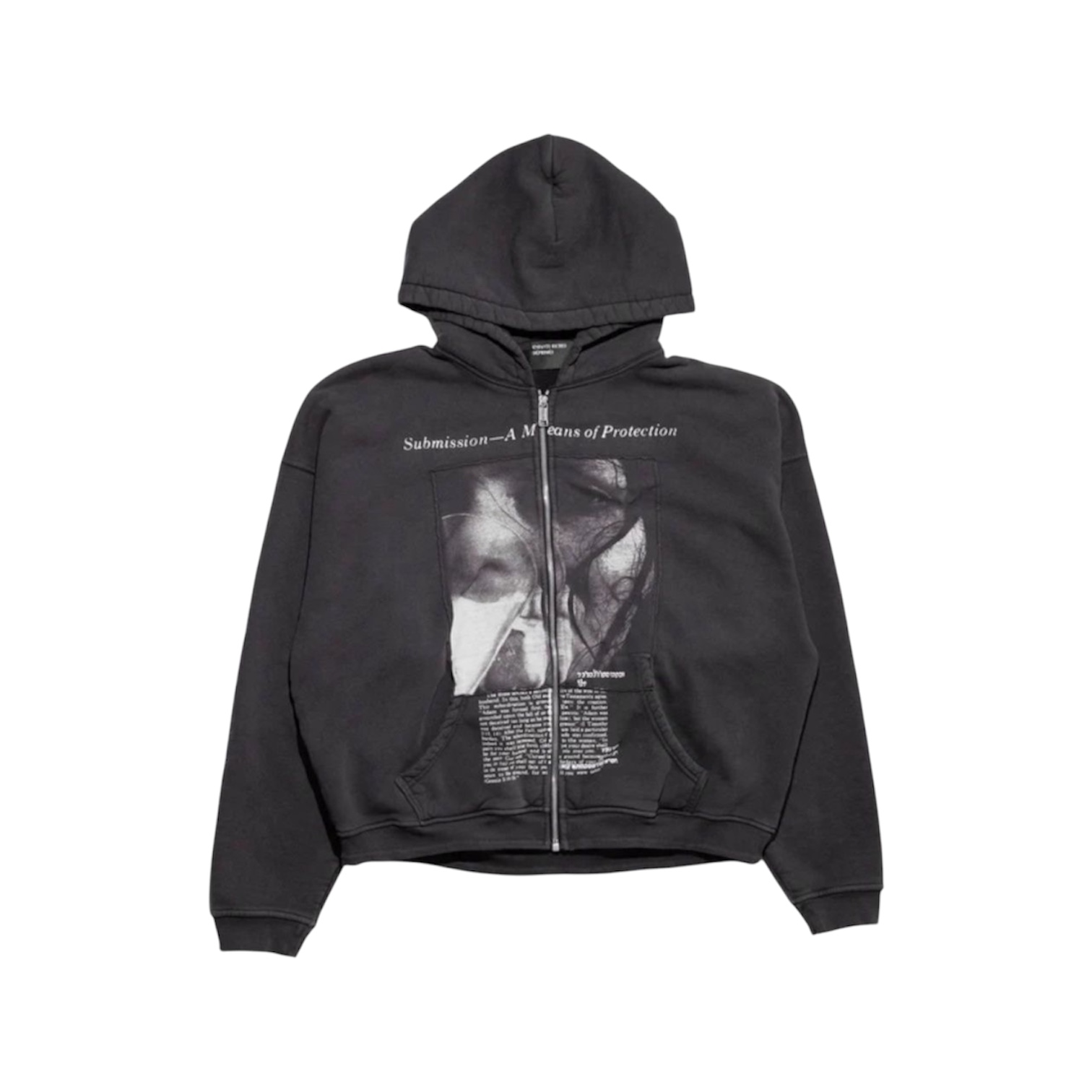 “God's Order for the Family Assemblage” Zip Hoodie — Enfants Riches Déprimés