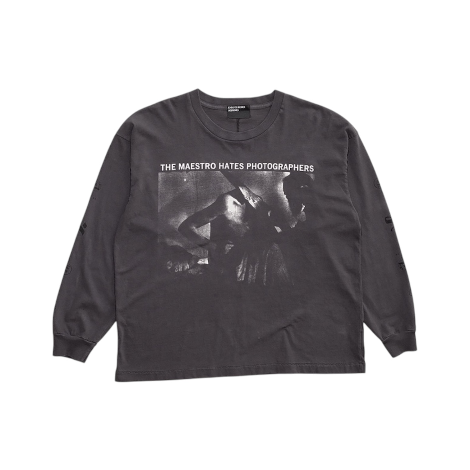 “Maestro Hates Photographers” Longsleeve — Enfants Riches Déprimés