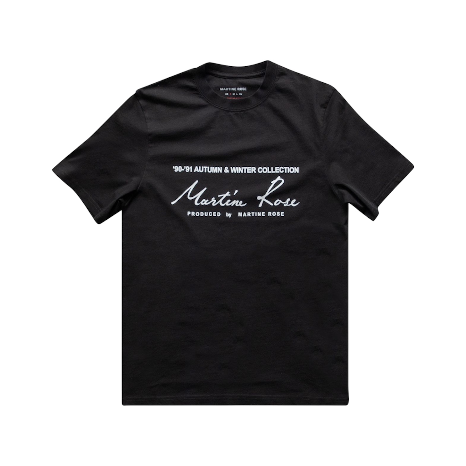“Classic Short Sleeve” Tee (Black) — Martine Rose