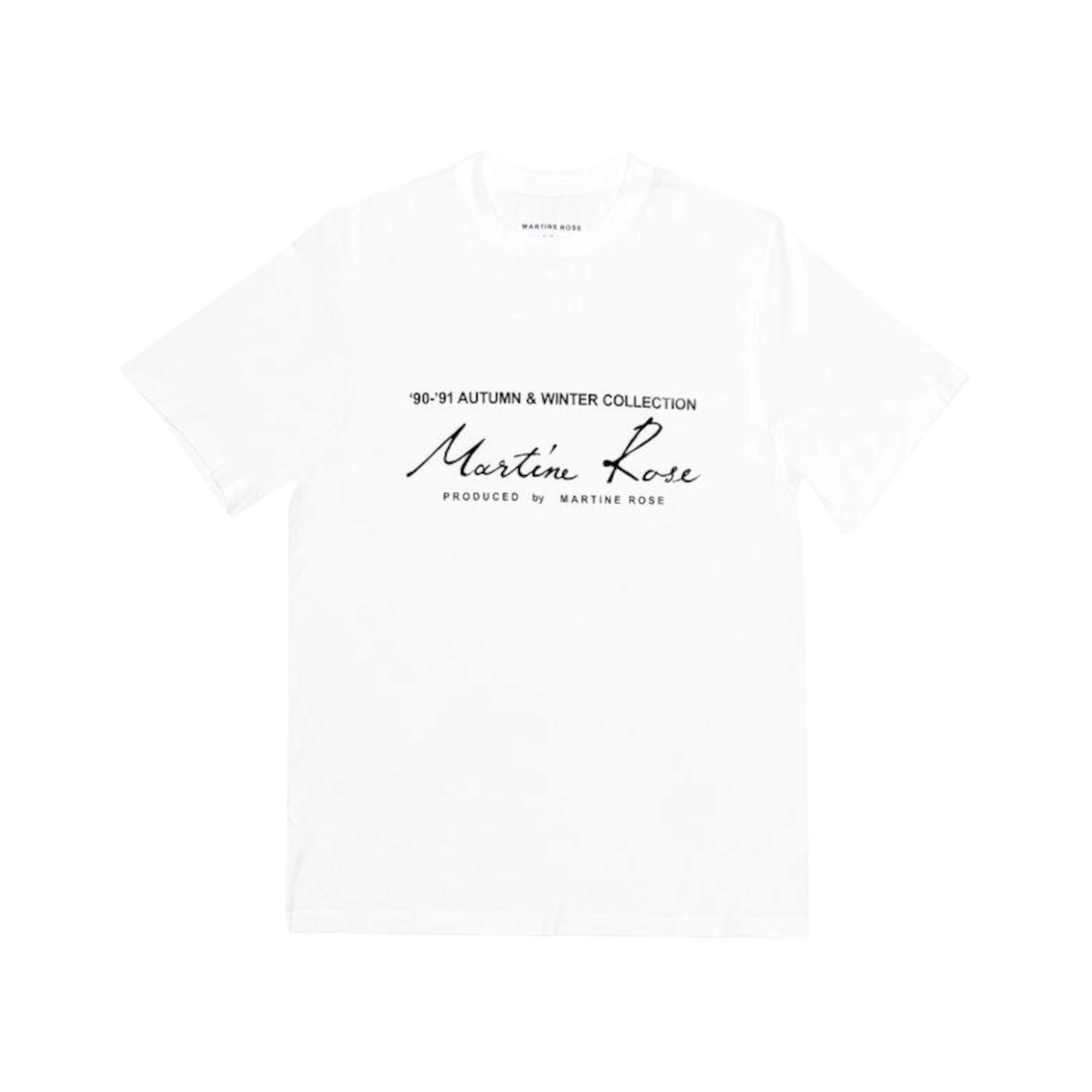 “Classic Short Sleeve” Tee (White) — Martine Rose