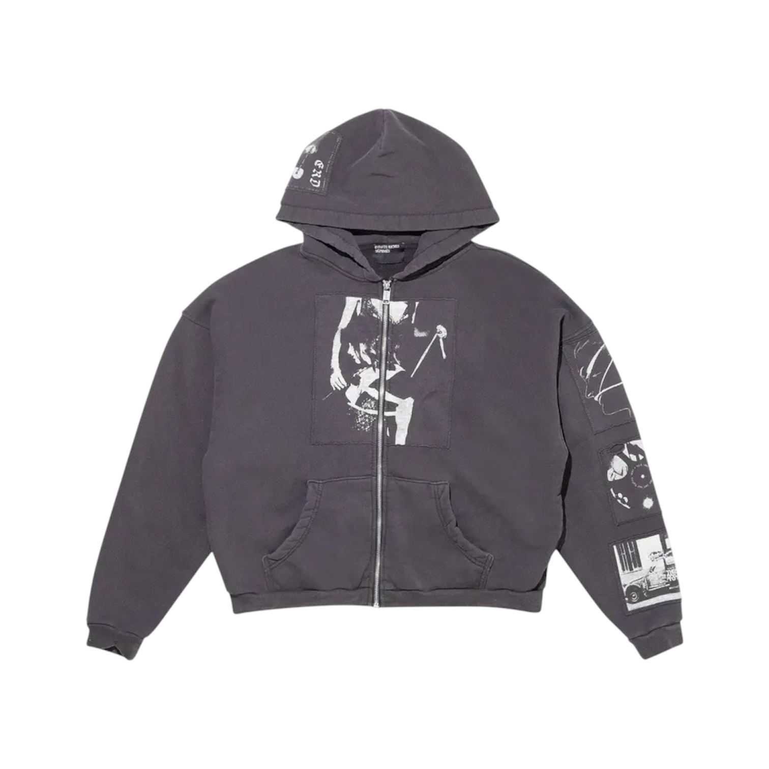 “Asphyxiation Assemblage” Zip Hoodie — Enfants Riches Déprimés