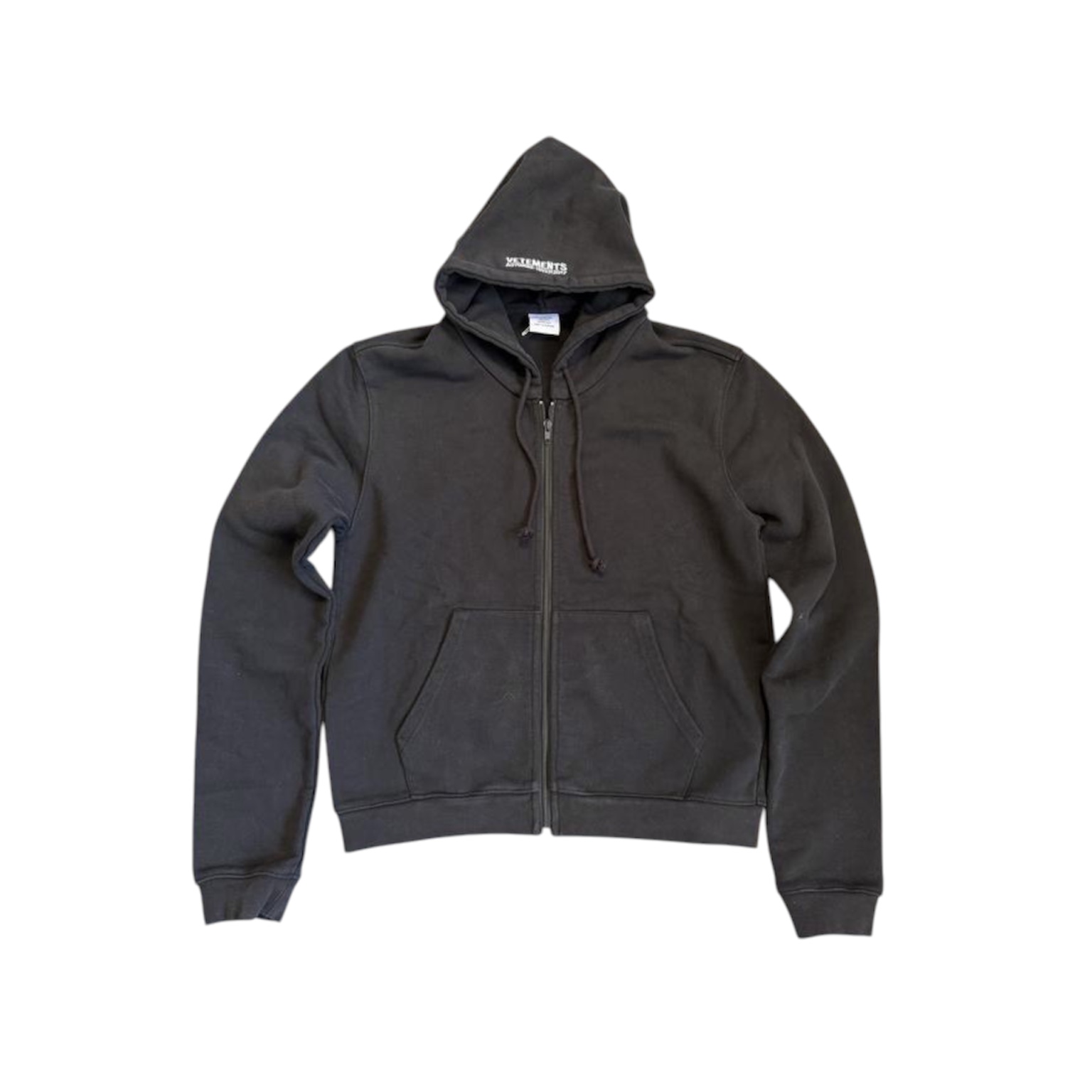 “Eleven Inch Gun Club” Zip Hoodie — Vetements