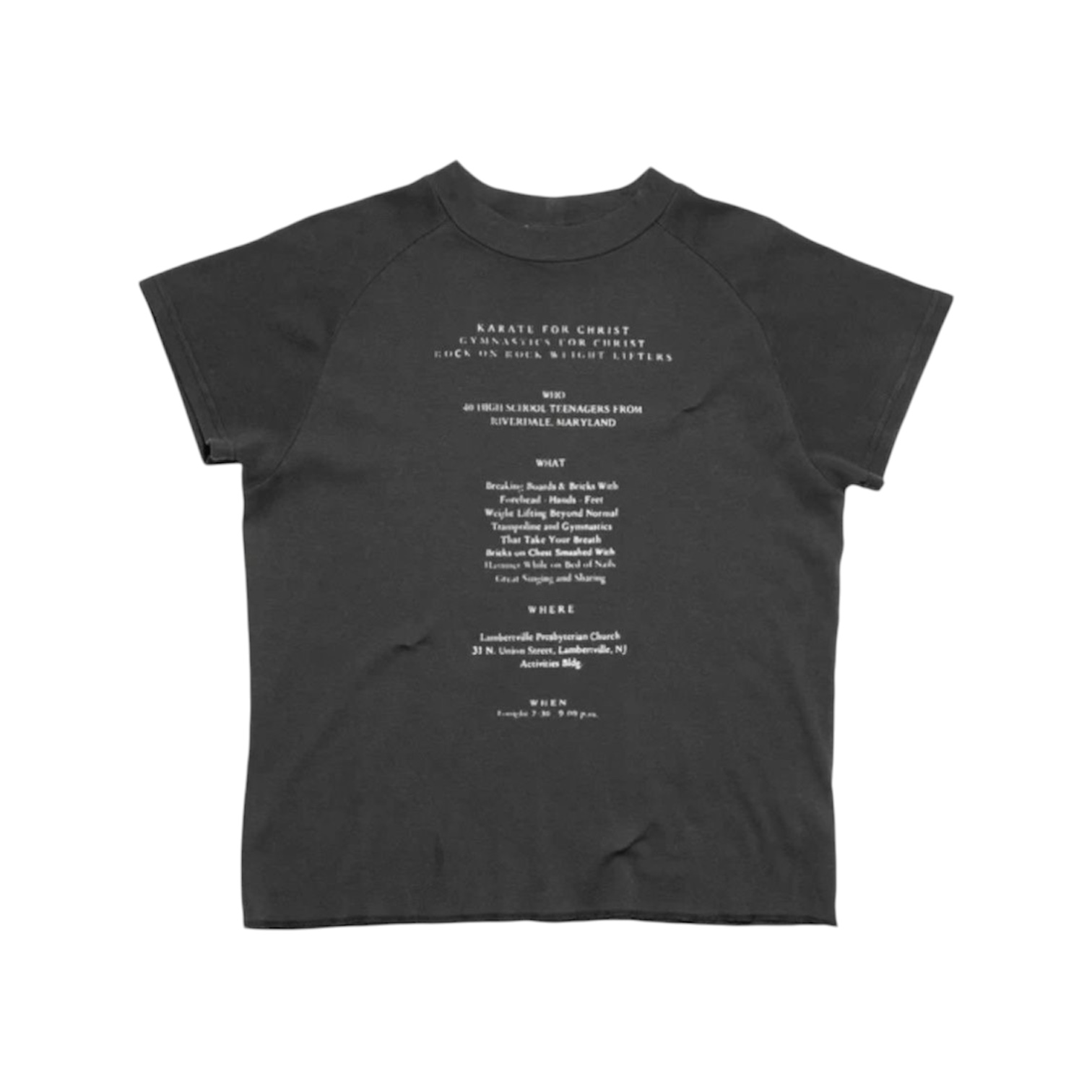 “Karate For Christ” Tee — Enfants Riches Déprimés