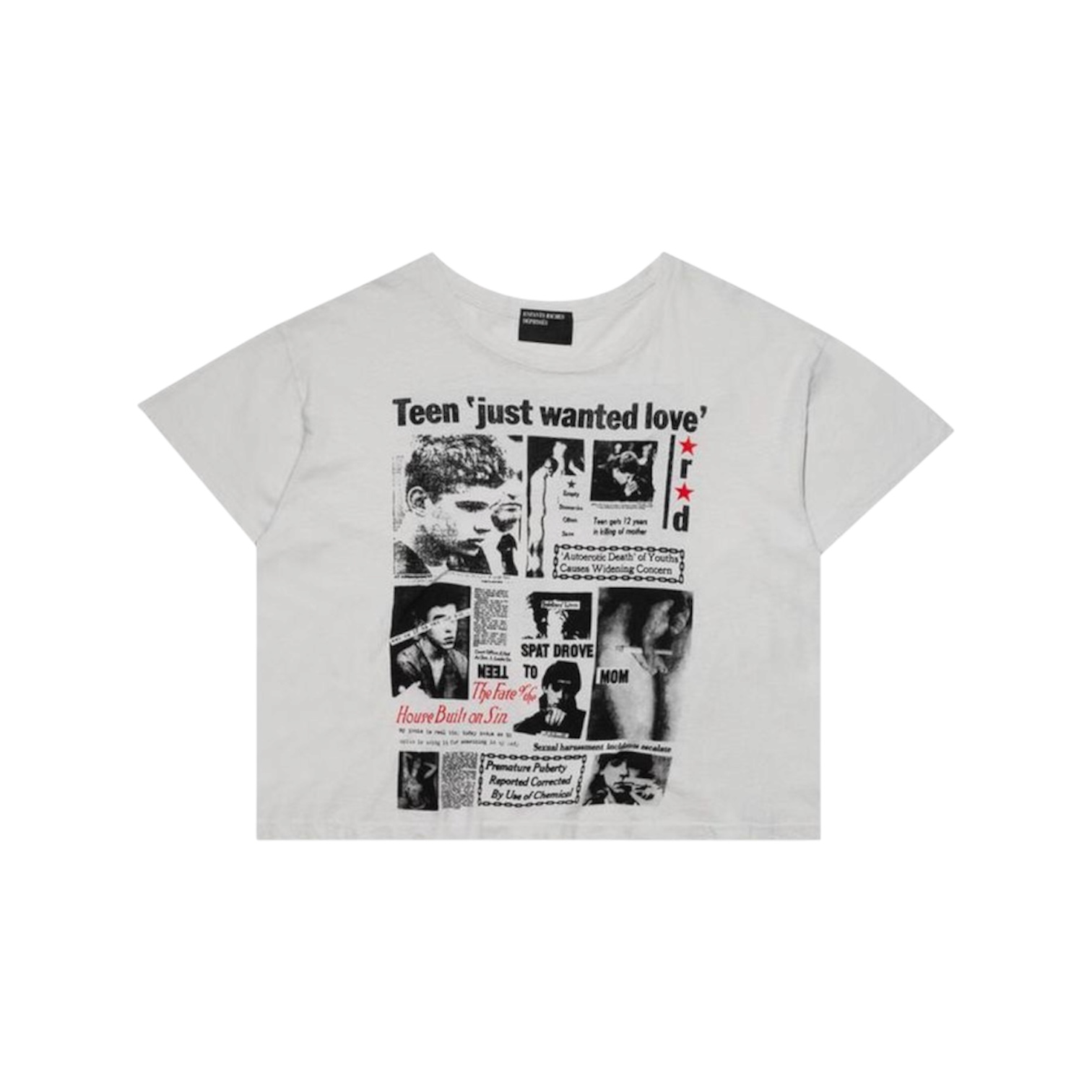 “Teen Just Wanted Love“ Tee — Enfants Riches Déprimés