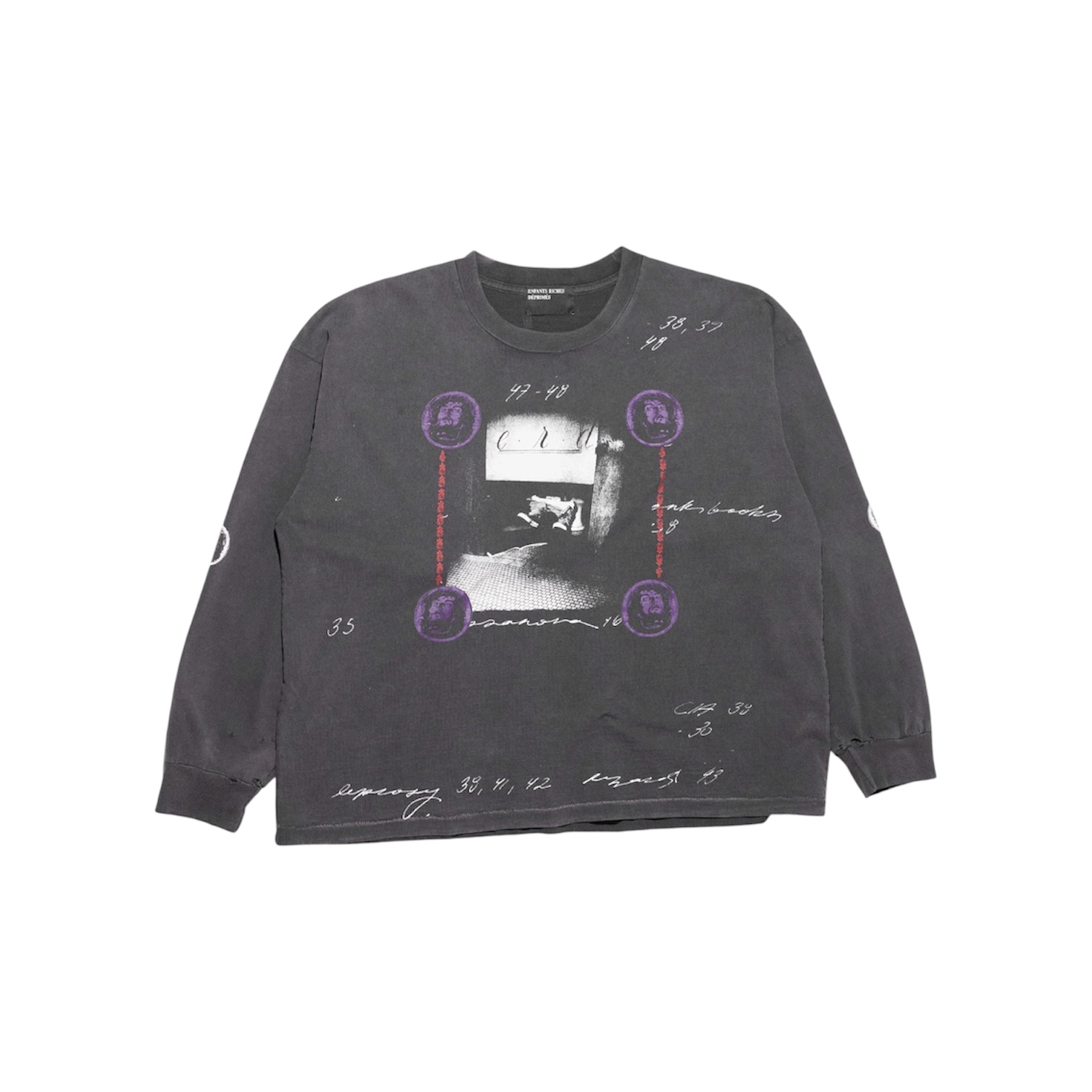 "Bathroom Stall" Longsleeve — Enfants Riches Déprimés
