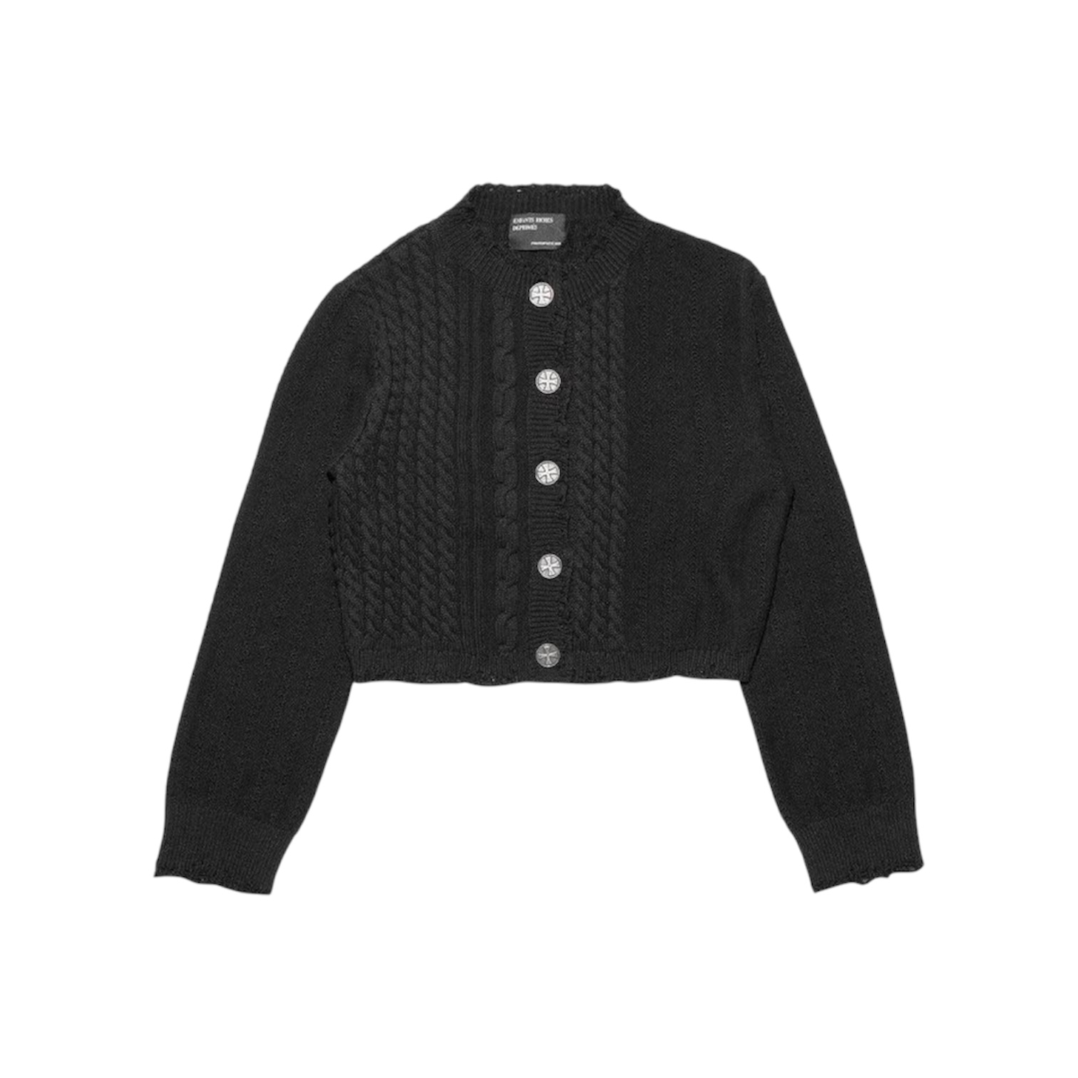 “Cropped Cardigan” Sweater — Enfants Riches Déprimés