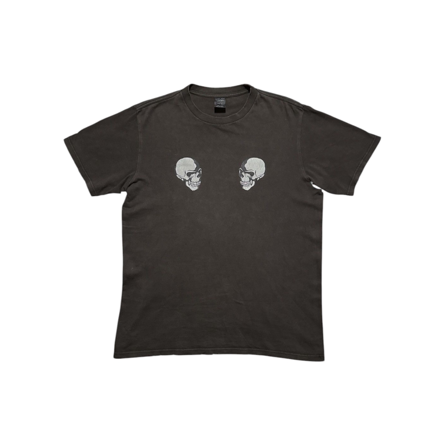“Double Skull” Tee (Black) — Number (N)ine