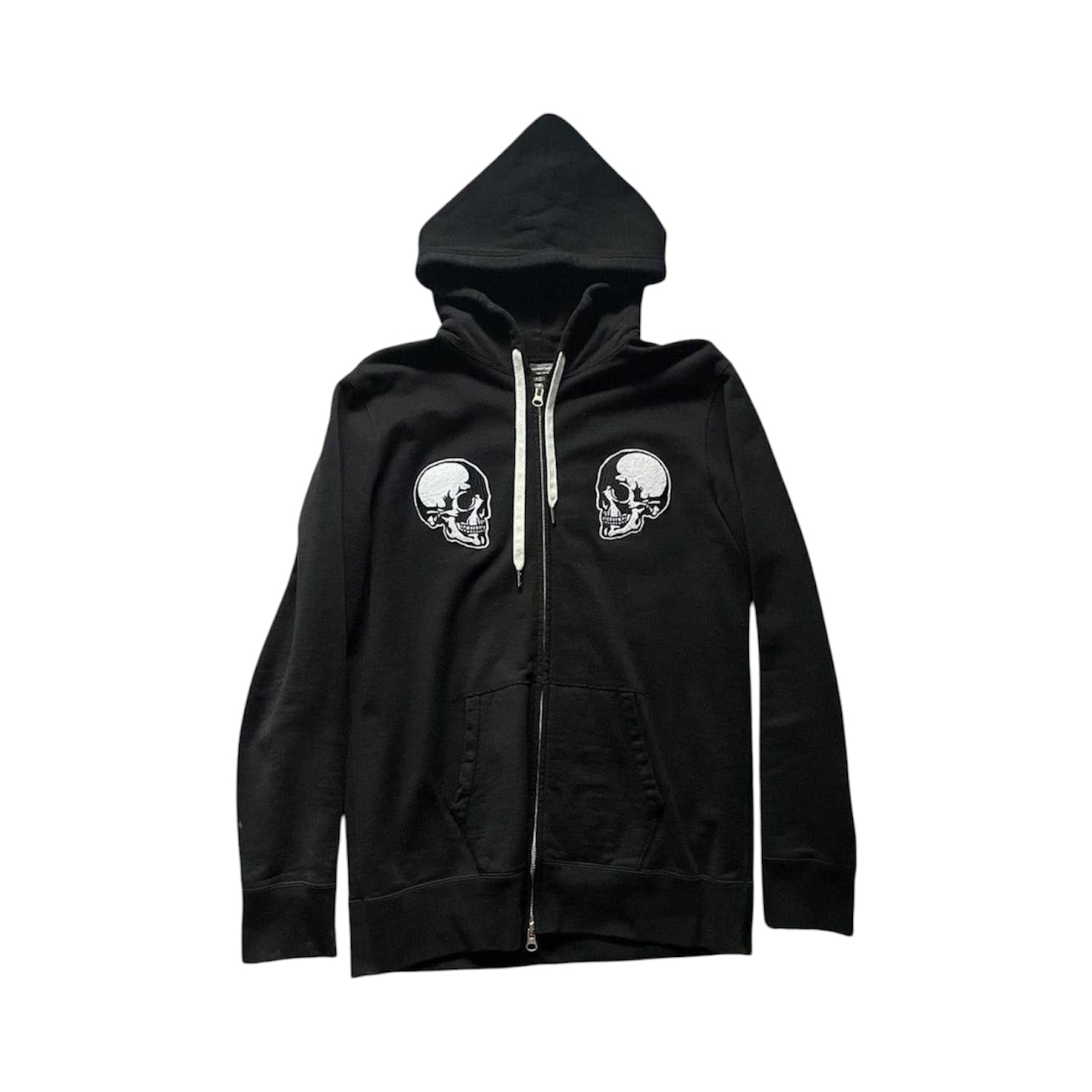 “Double Skull” Zip Hoodie — Number (N)ine