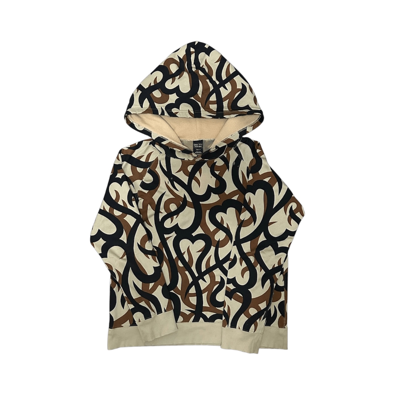 “Tribal Heart Camo” Zip Hoodie — Number (N)ine