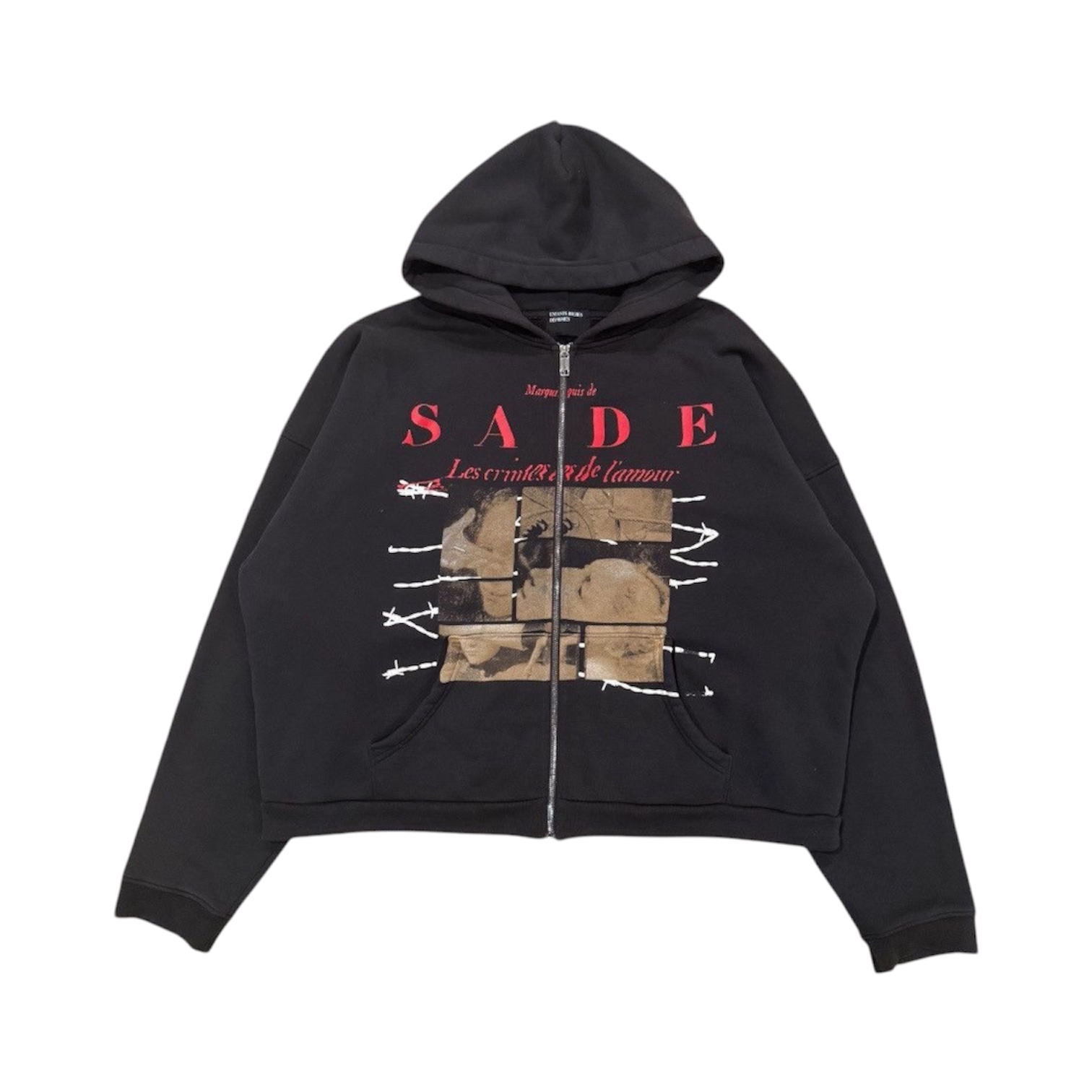 “Les Crimes De L'Amour” Zip Hoodie — Enfants Riches Déprimés