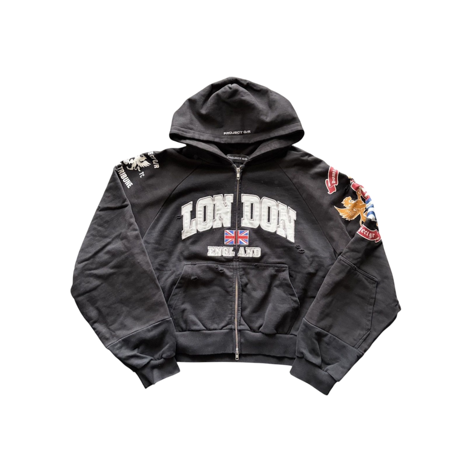 “London” Zip Hoodie — Project G/R
