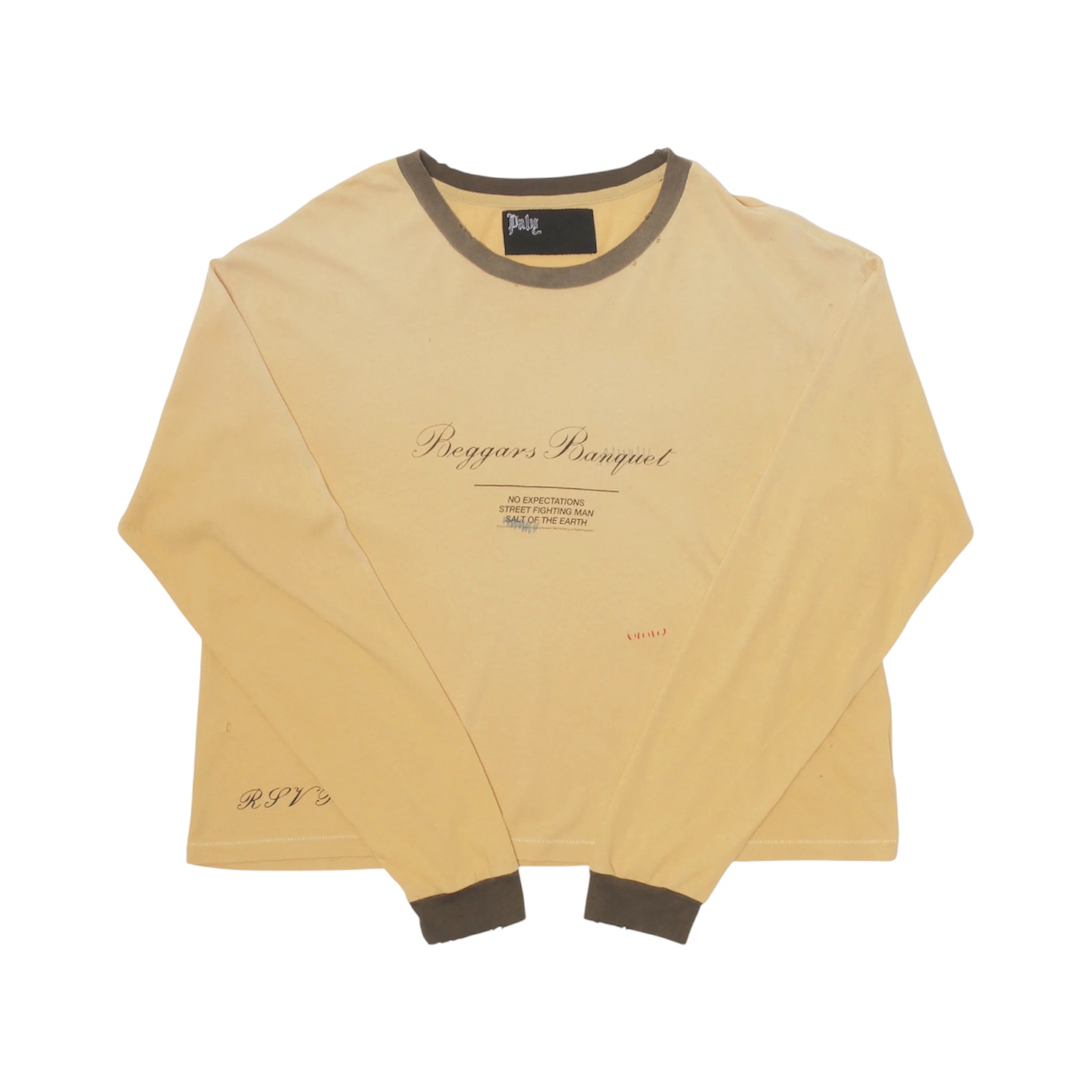 "Stones Beggars Banquet" Longsleeve — Paly Hollywood