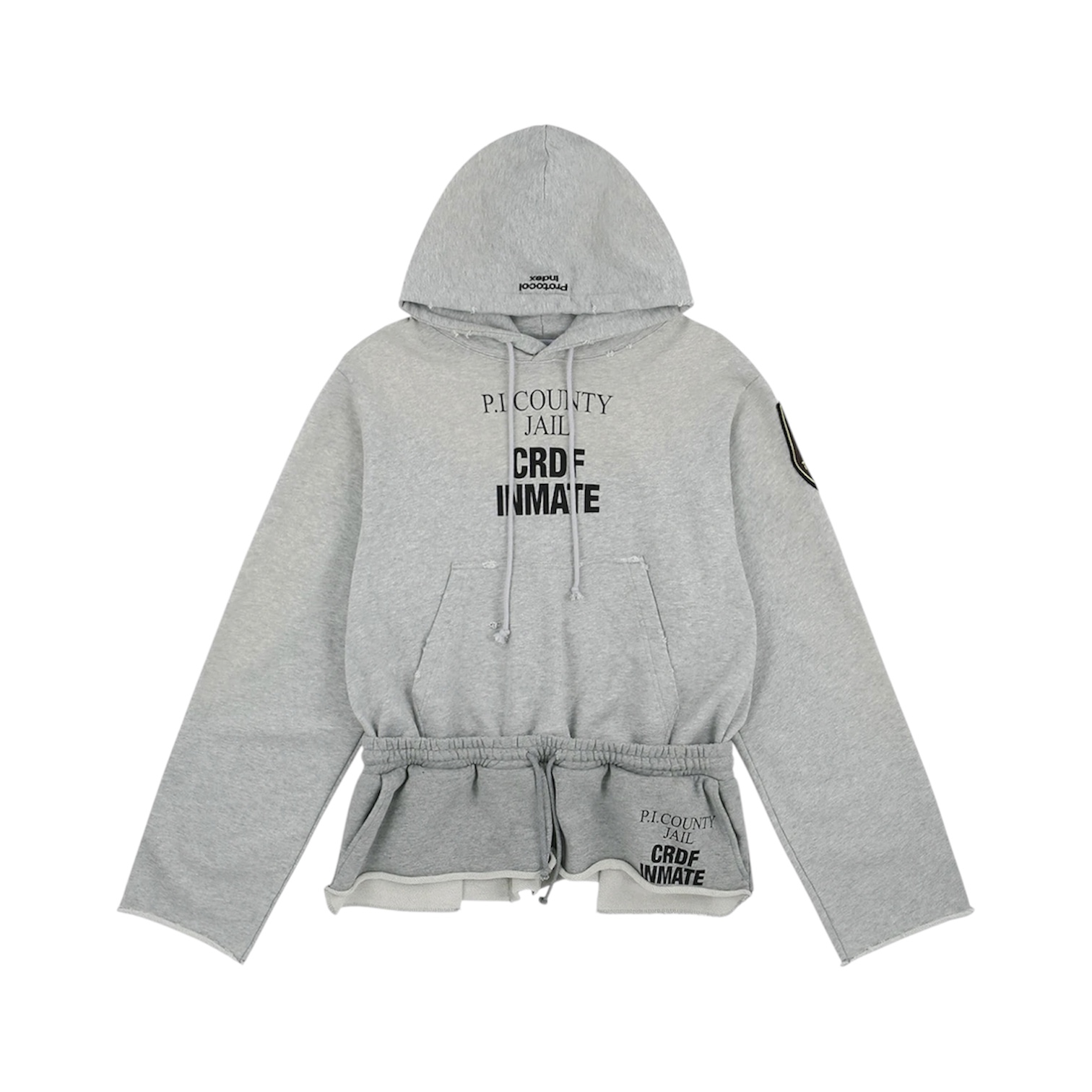 “Hybrid Sweatpants” Hoodie (Grey) — Protocol Index