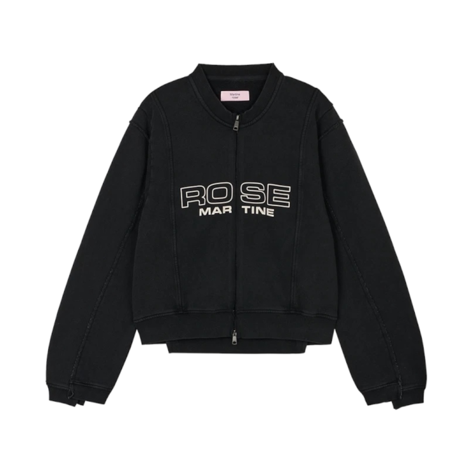 “Shrunken Zip Up” Sweatshirt — Martine Rose