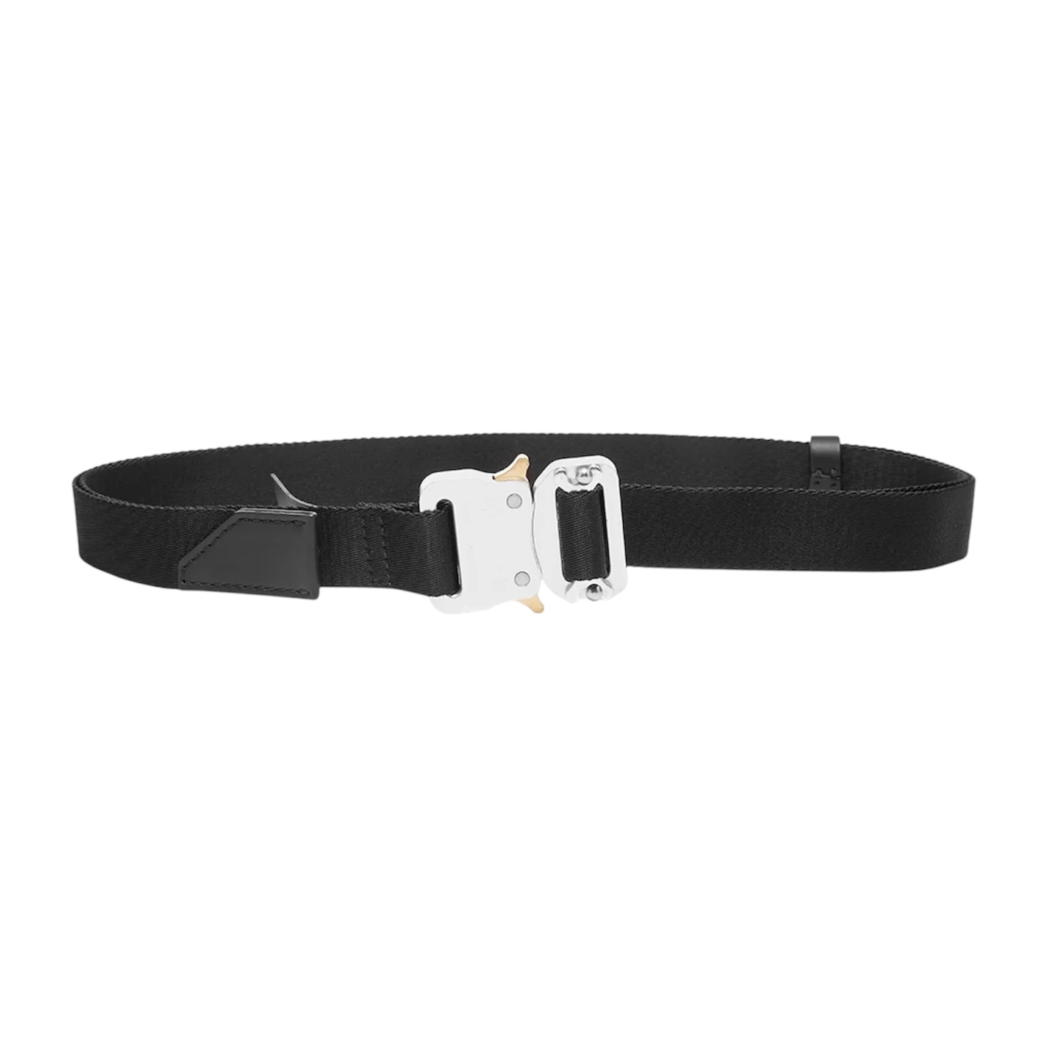 “Classic Rollercoaster” Belt (Black/Silver) — 1017 ALYX 9SM