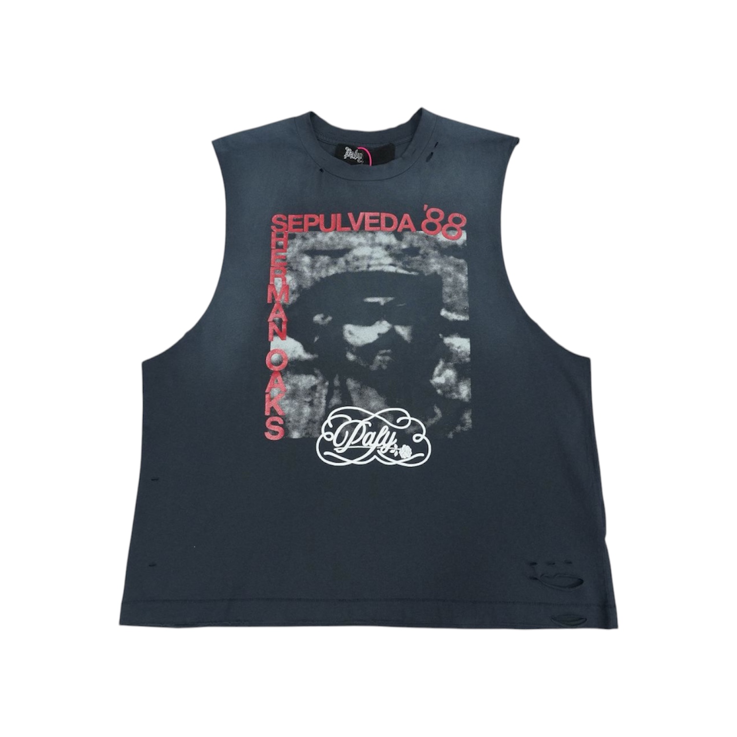 “Sepulveda” Cut-Off Tee — Paly Hollywood